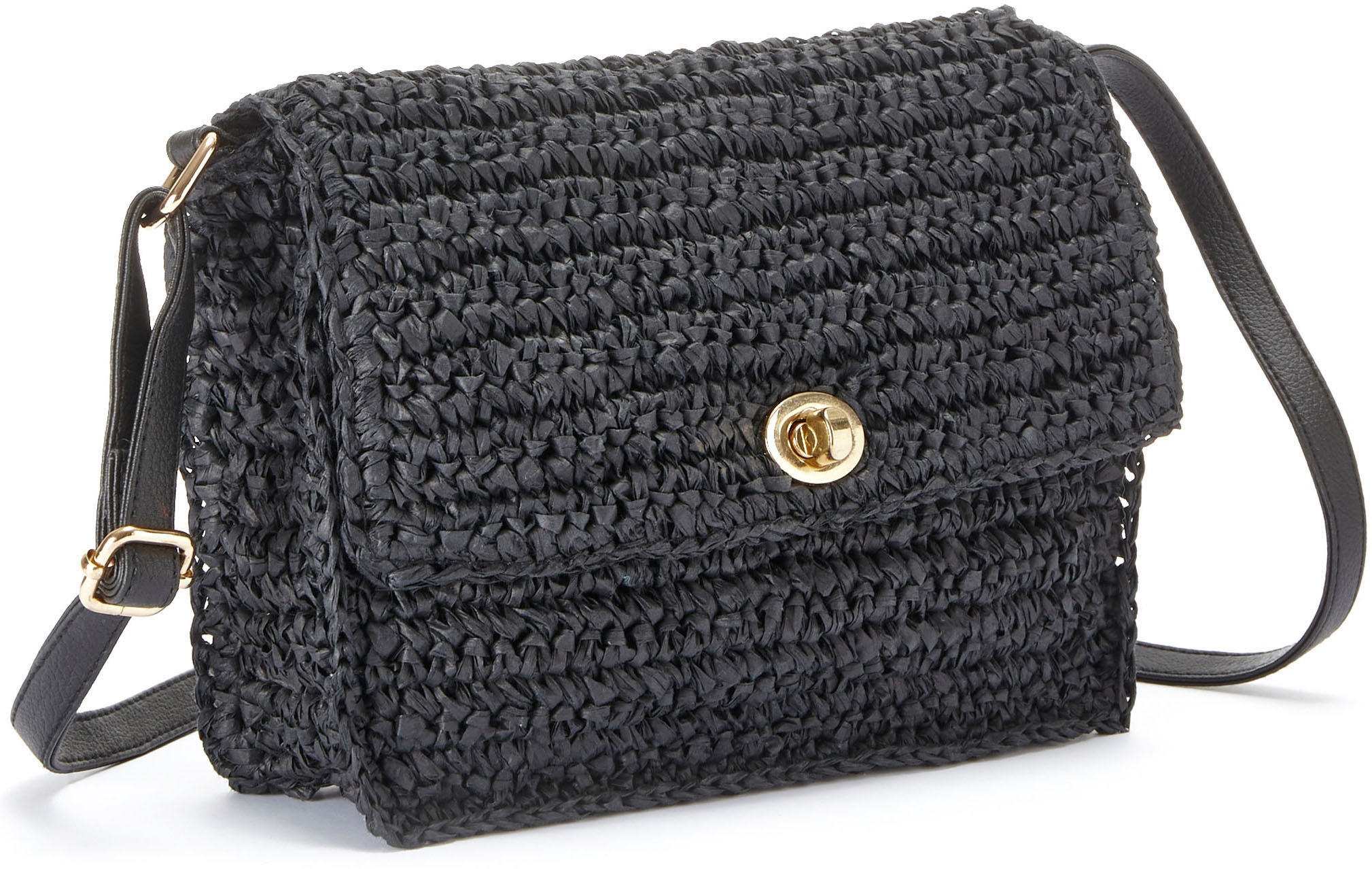 Vivance "Handtasche" Minibag, Henkeltasche, Bast-Optik, Sommertasche, Crossbody Bag