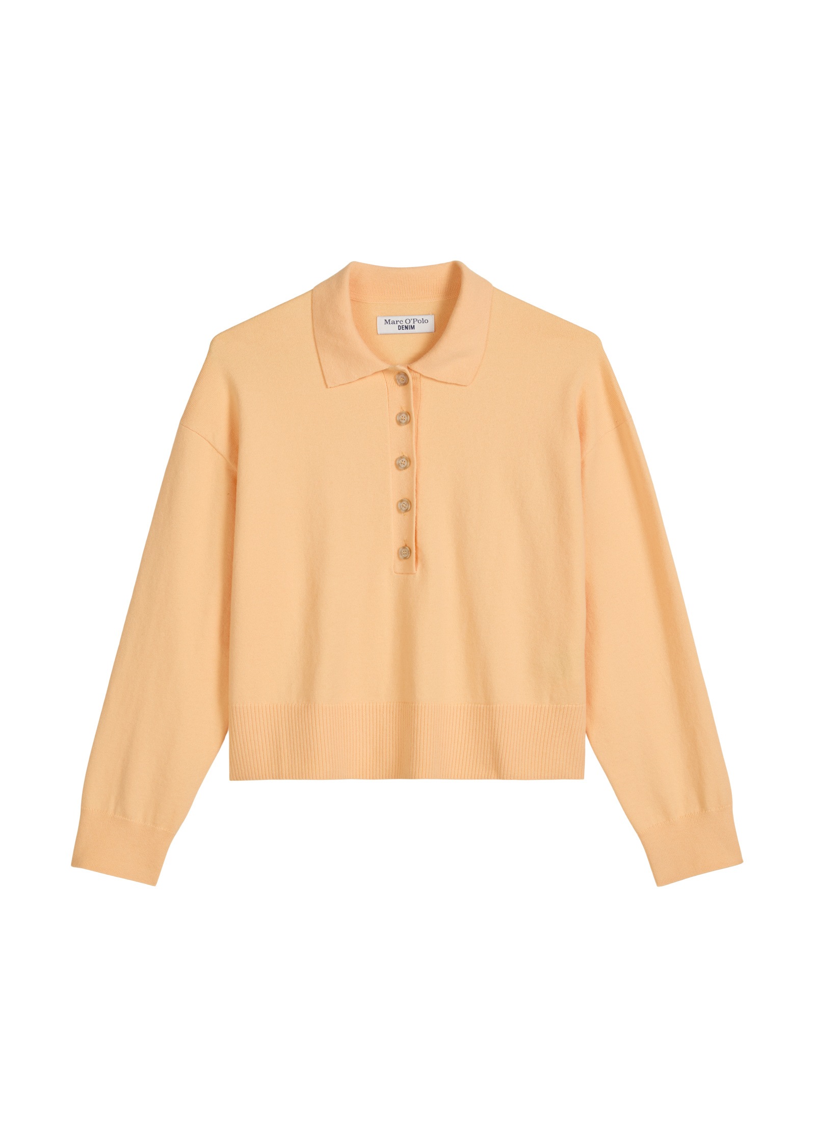 Marc O'Polo DENIM Strickpullover »aus Soft Cotton Stretch«