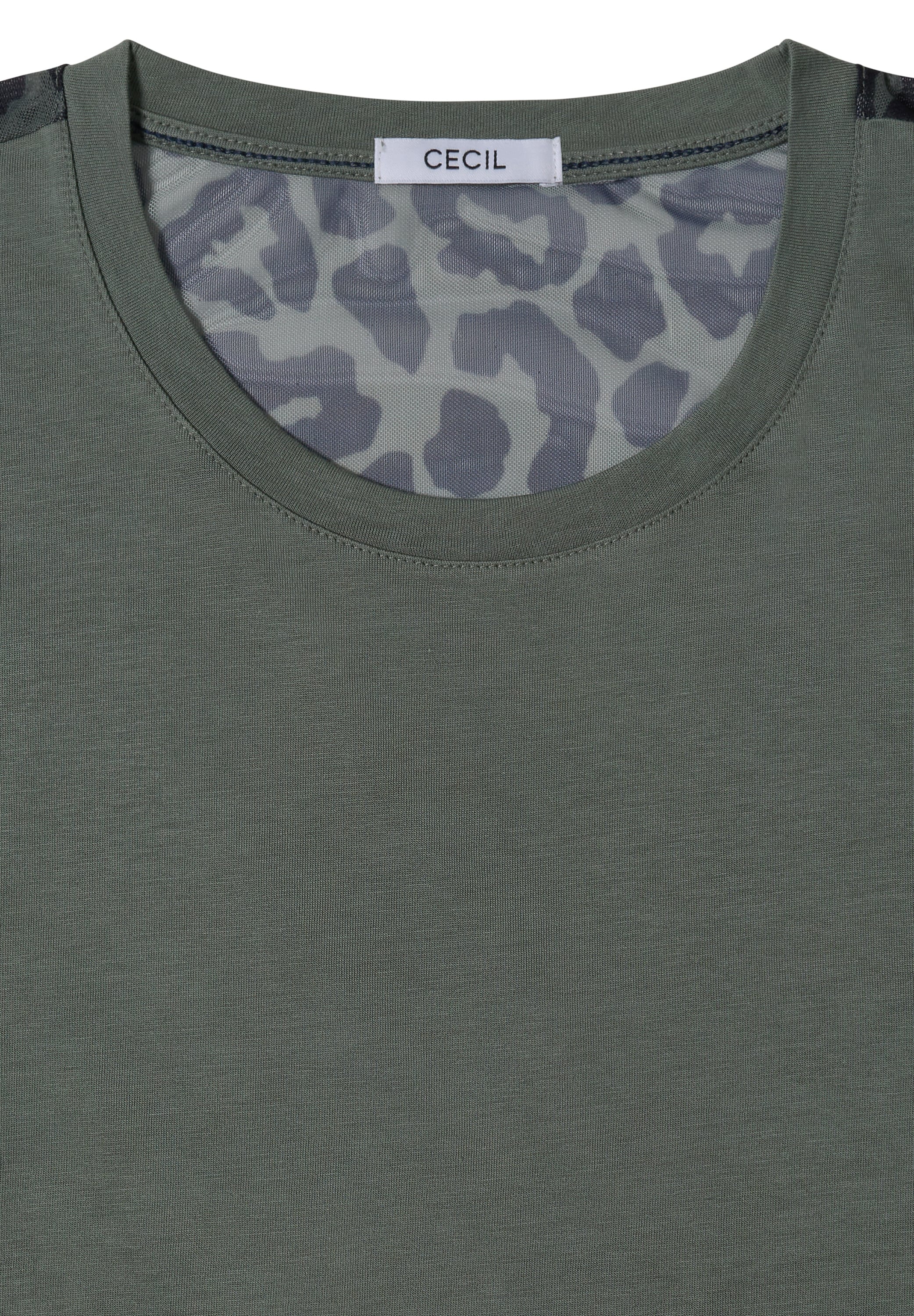 Cecil T-Shirt im Leo Design