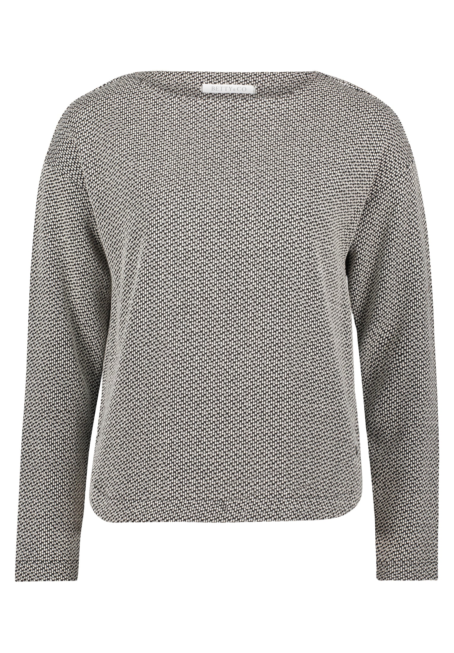 Betty&Co Kurzarmshirt »Damen mit Struktur« 1 Stk.