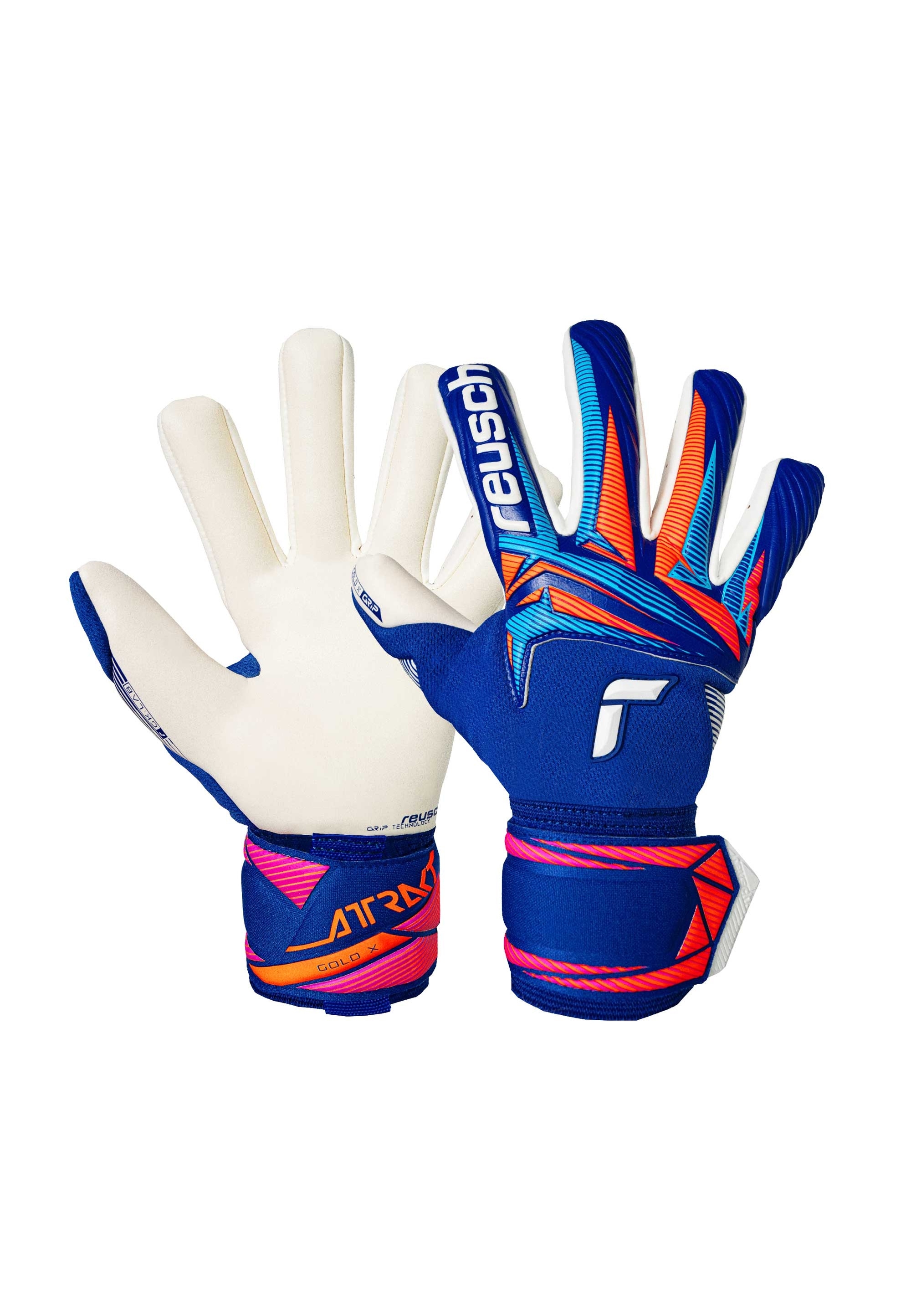 Reusch "Attrakt Gold X NC" mit atmungsaktiven Mesh-Einsätzen
