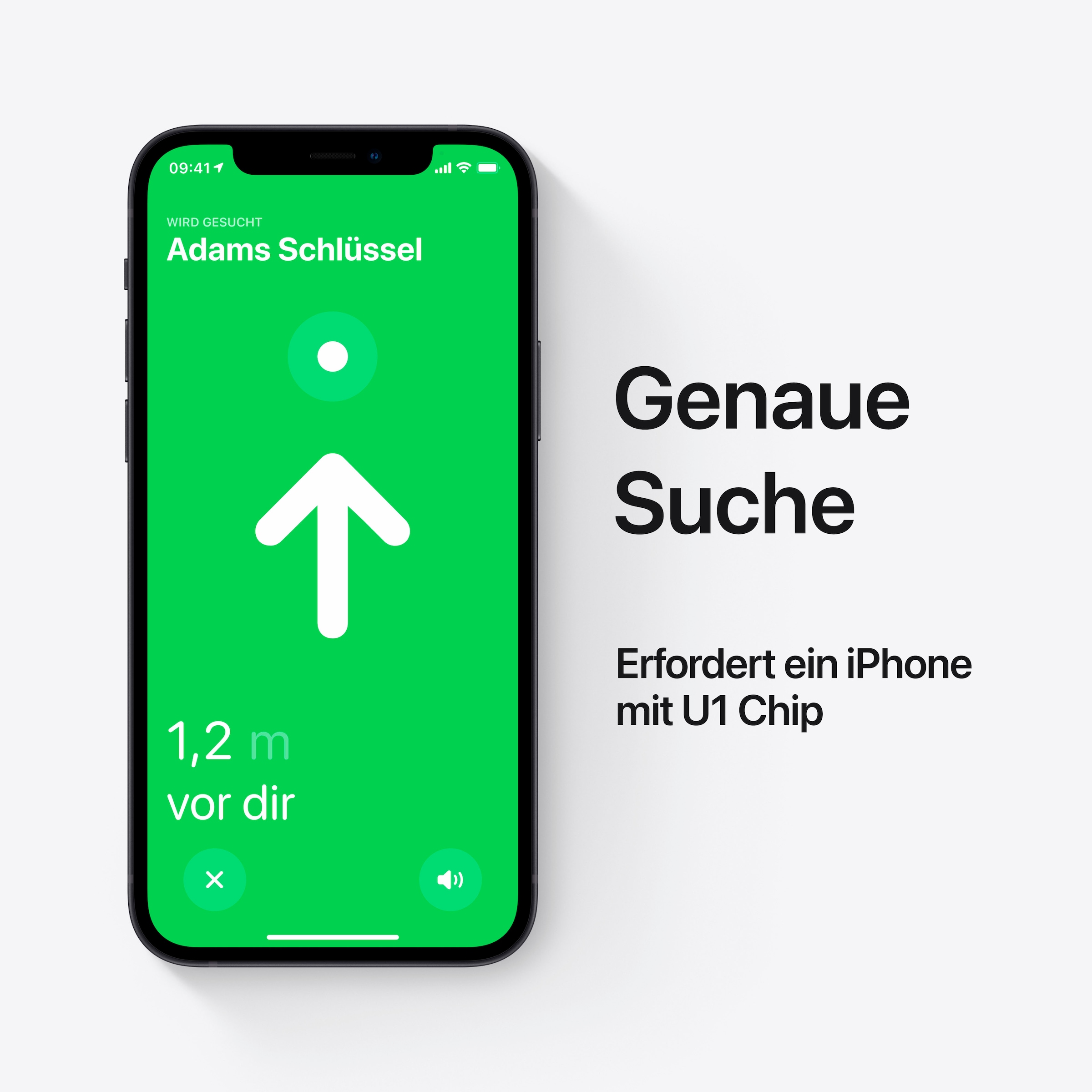 Apple Bluetooth-Tracker »AirTag 1 Pack«, (1 St.), Bluetooth-Tracker