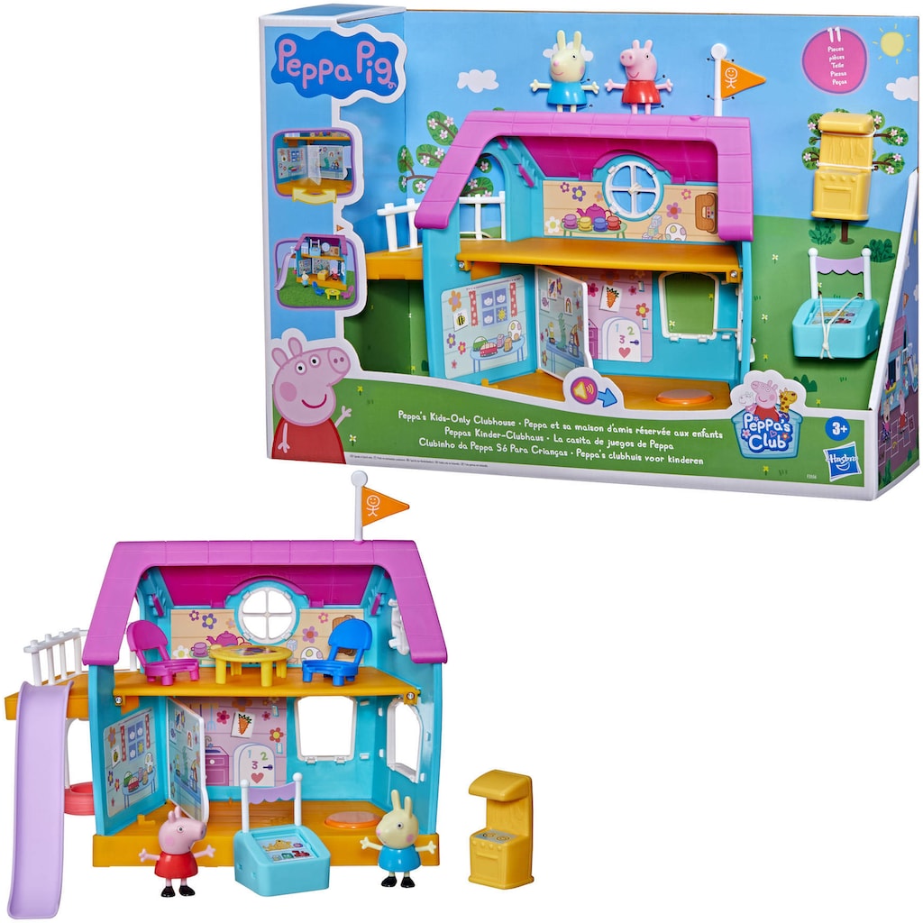 Hasbro Spielwelt »Peppa Pig Peppas Kinder-Clubhaus«