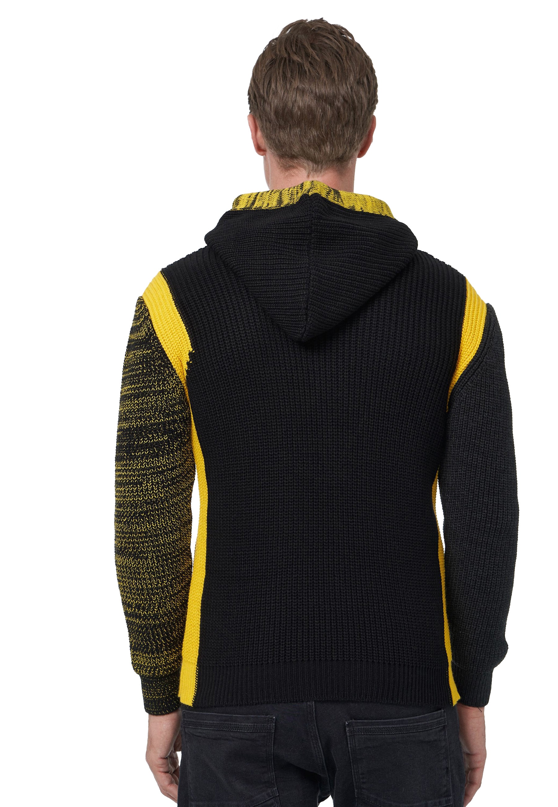 Rusty Neal Strickpullover, mit Kontrast-Details