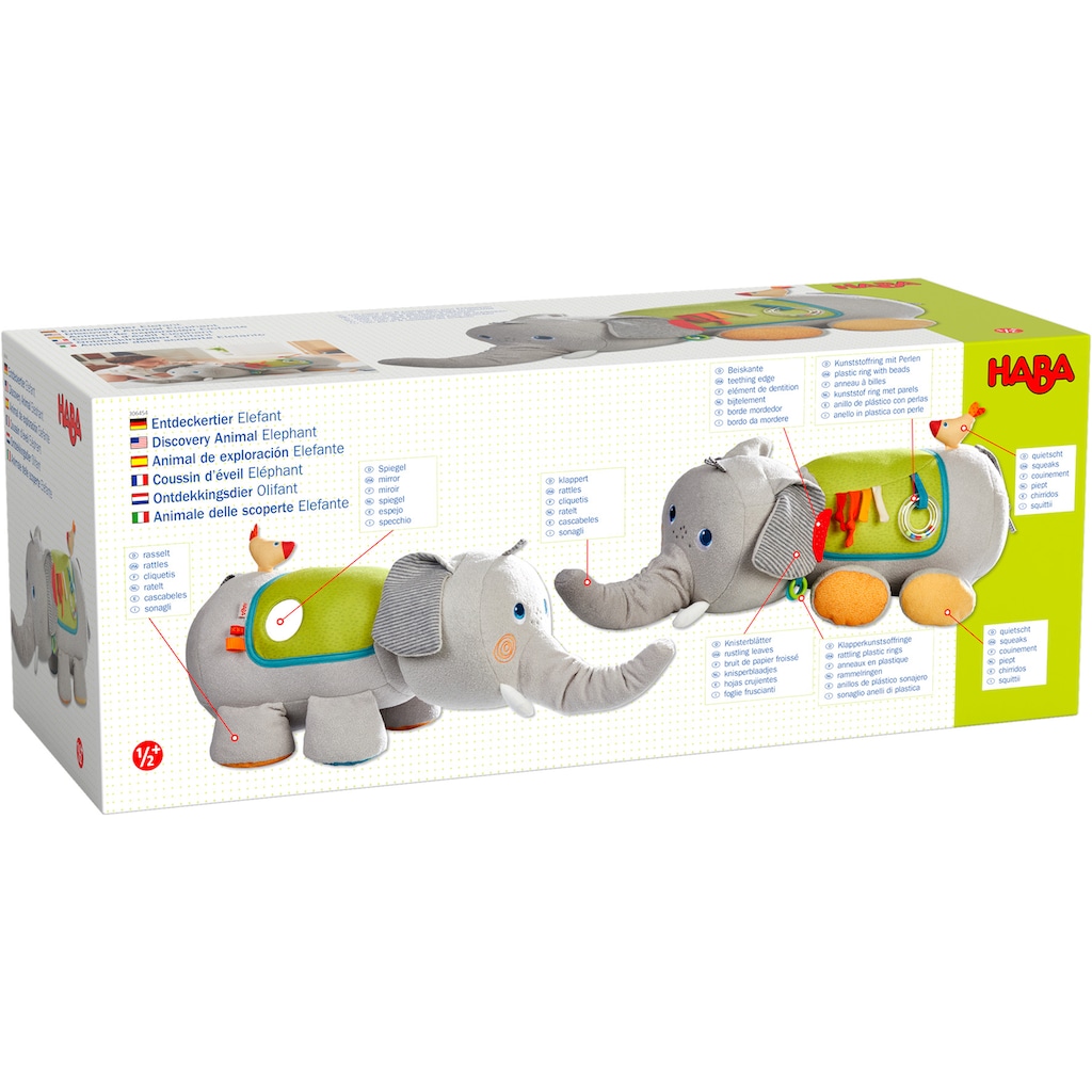 Haba Greifspielzeug »Entdeckertier Elefant«