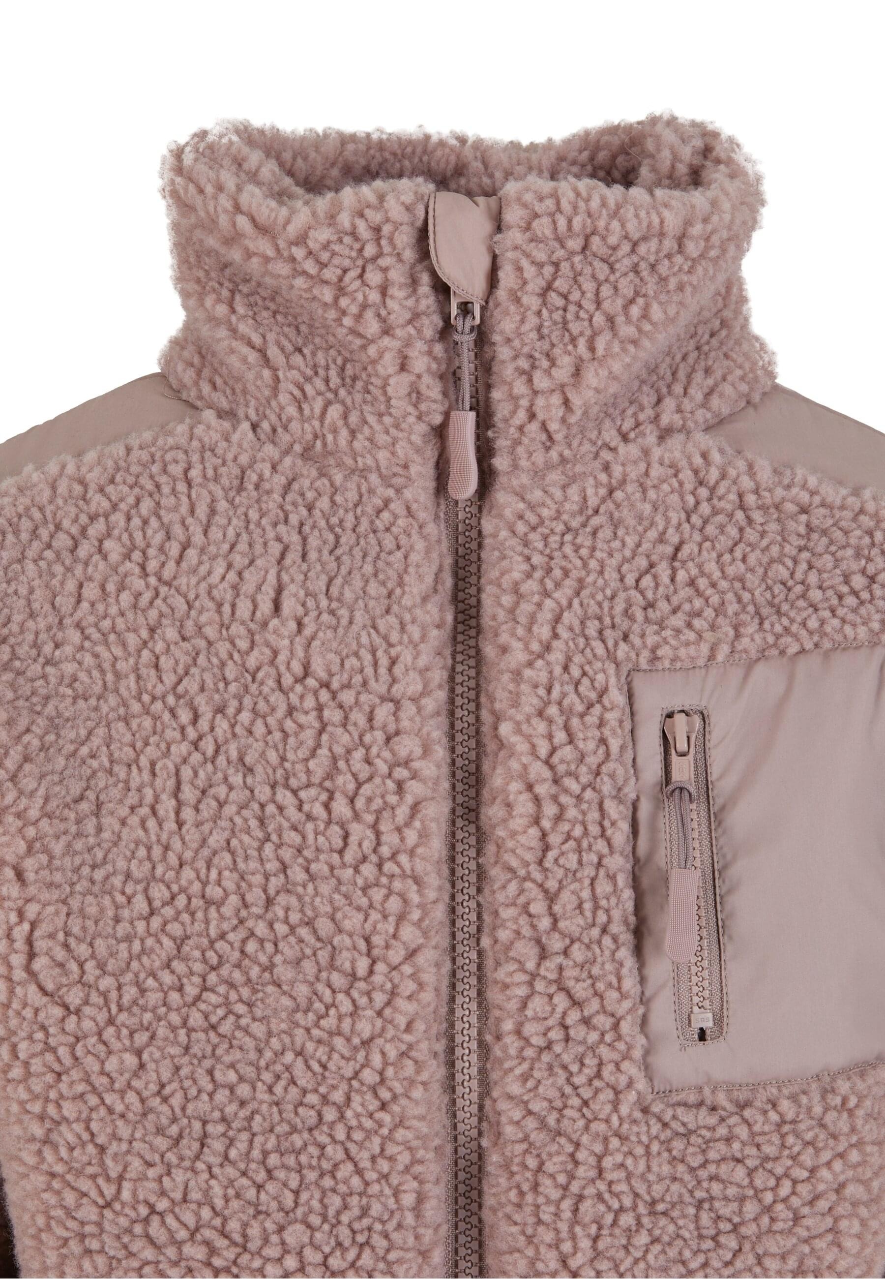 URBAN CLASSICS Winterjacke »Urban Classics Girls Sherpa Mix Jacket«, (1 St.), ohne Kapuze
