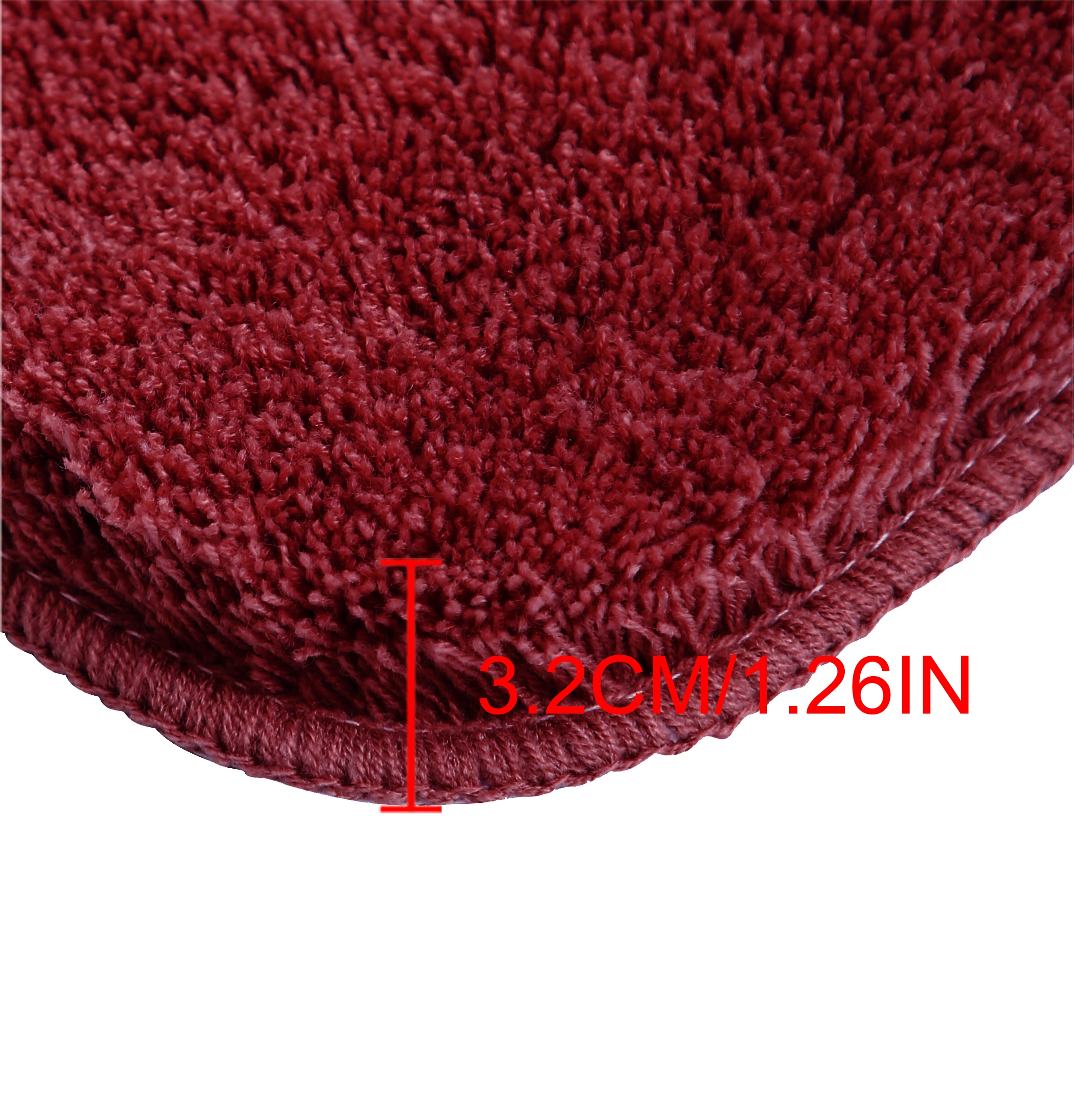 my home Badematte »Merida, Badvorleger, Badezimmer Teppich«, rutschhemmend beschichtet, fußbodenheizungsgeeignet-schnell trocknend-strapazierfähig, Badteppich, Uni Farben, rechteckig, rund & als 2-tlg. Set erhältlich