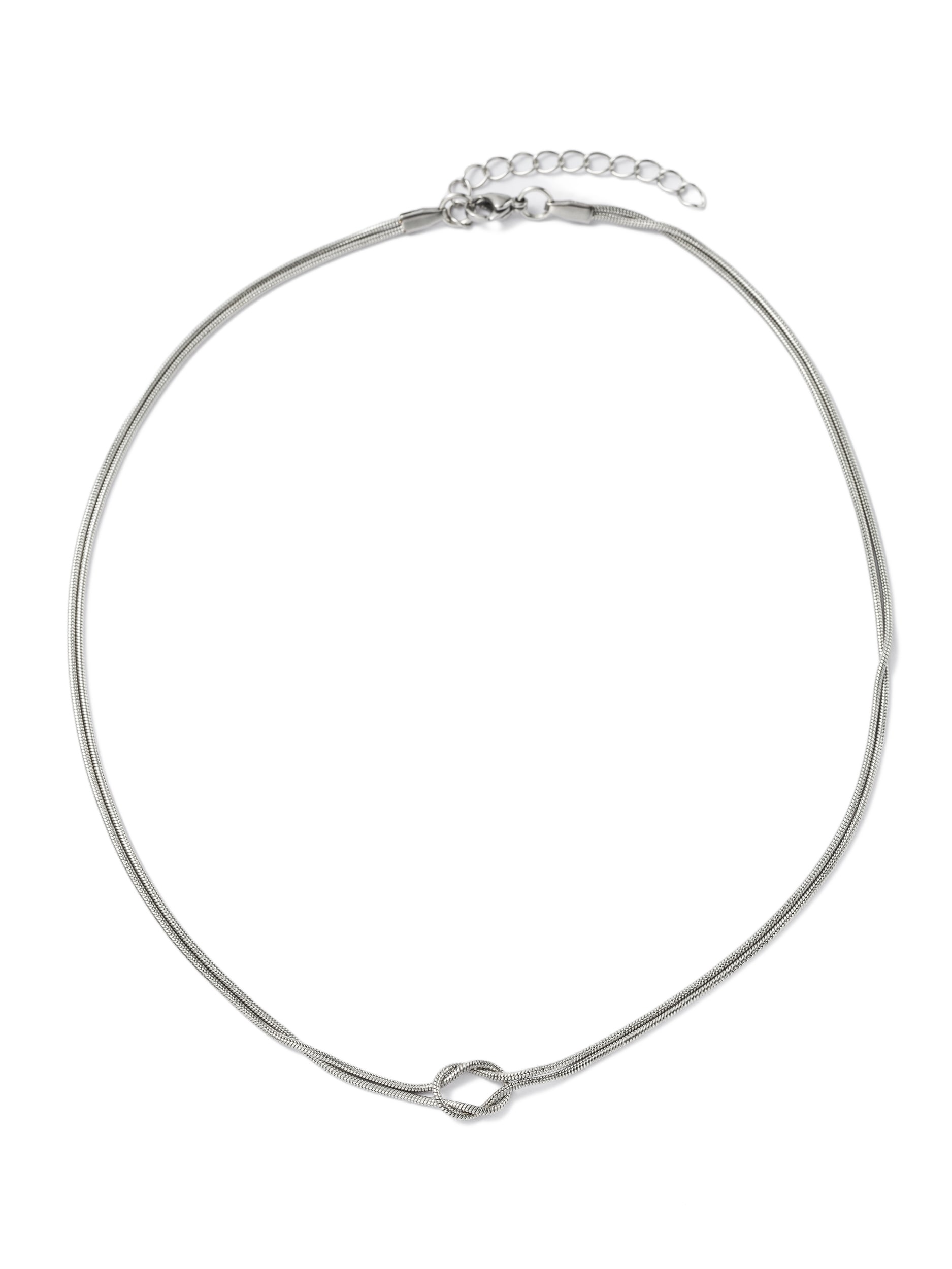 Aniston JEWELRY & WATCHES Kette mit Anhänger »Schmuck Geschenk Edelstahl Halsschmuck Halskette Knoten« Made in Germany