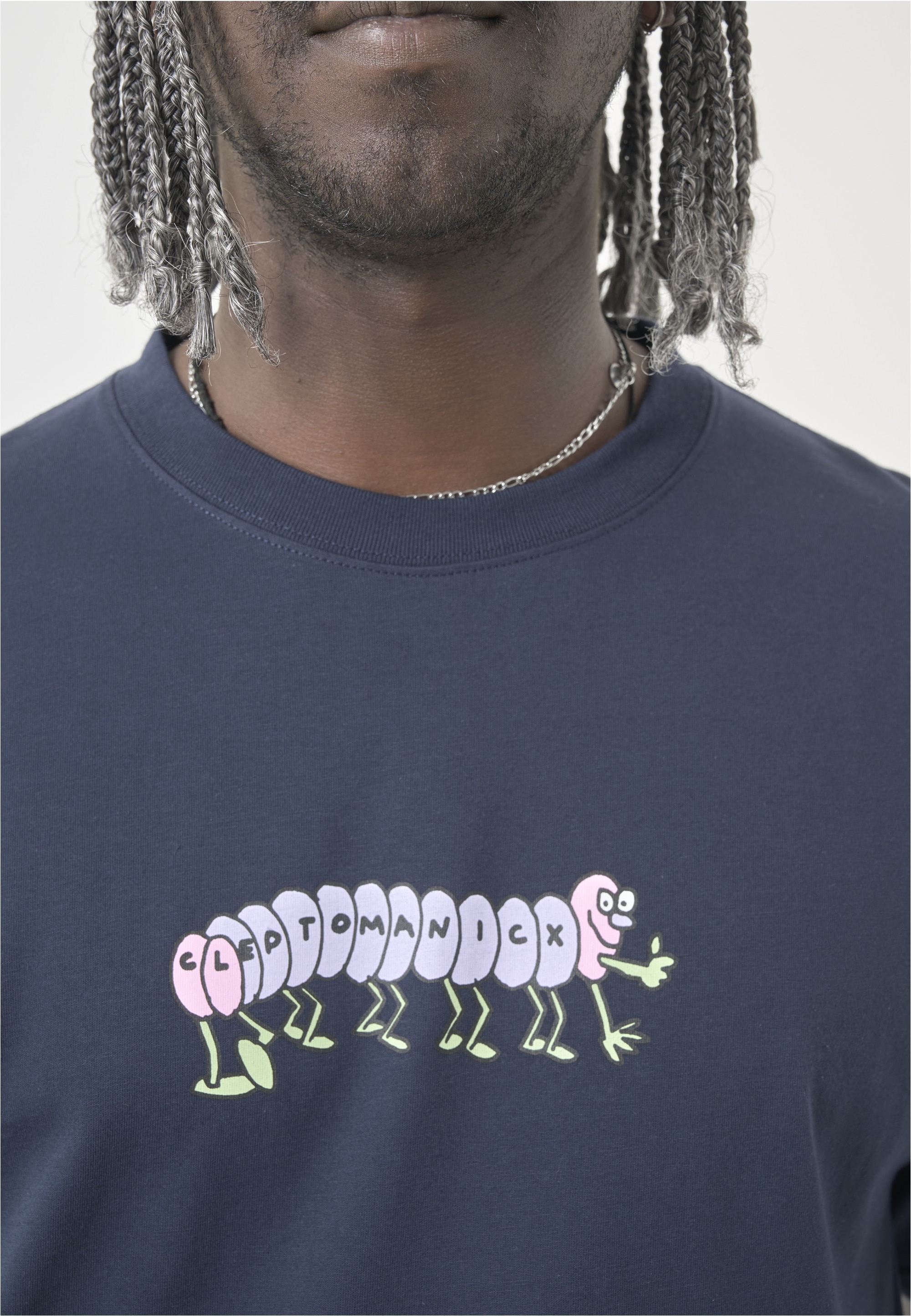 Cleptomanicx T-Shirt »Classic Tee Worm«, Locker geschnitten