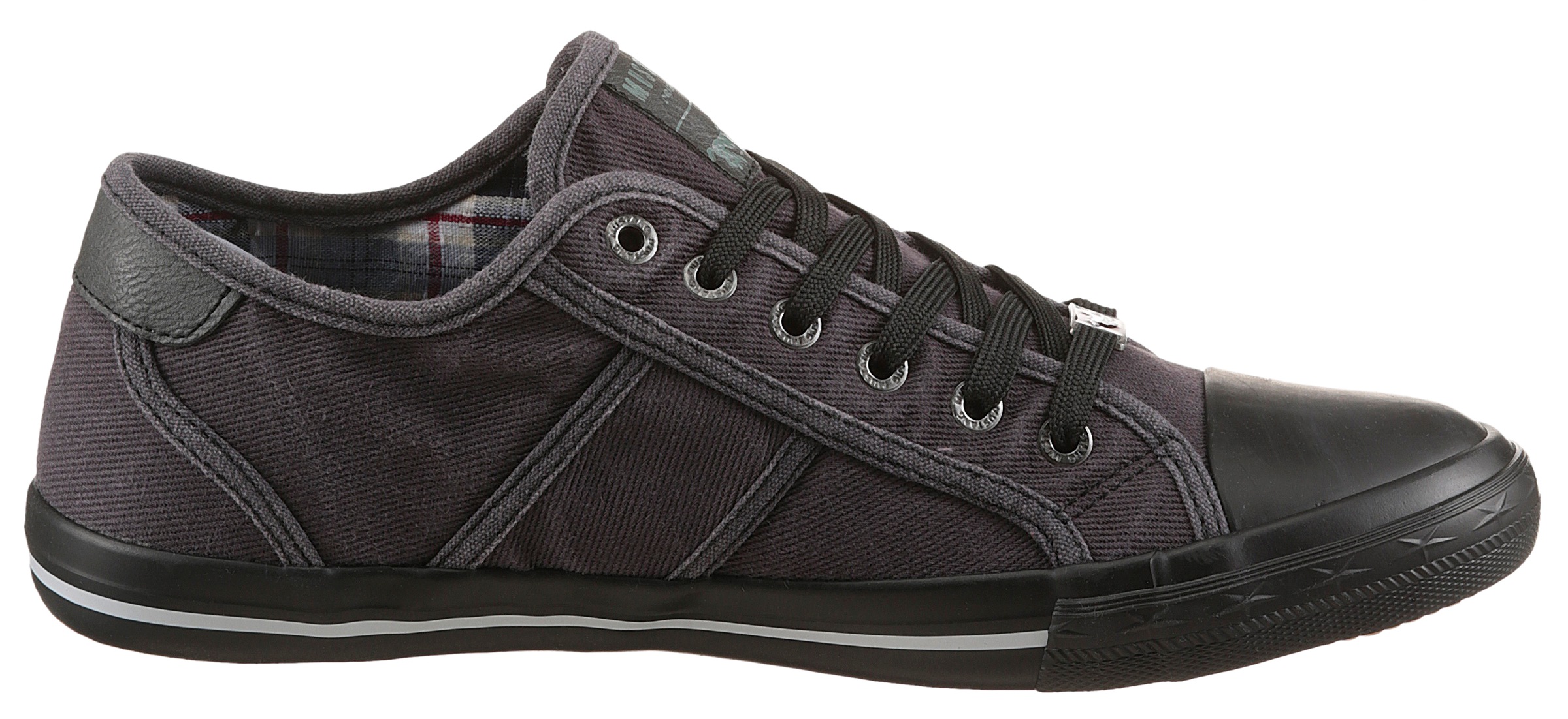 Mustang Shoes Sneaker, mit Mustang Markenlabel, Freizeitschuh, Halbschuh, Schnürschuh