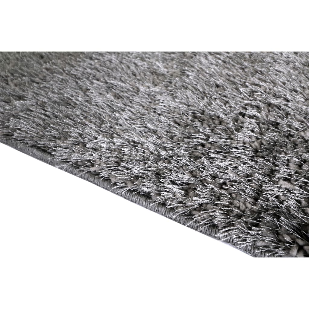 RESITAL The Voice of Carpet Hochflor-Läufer »Natty 2500«, rechteckig, Teppich-Läufer, Uni-Farben, weiche und kuschelige Shaggy Qualität