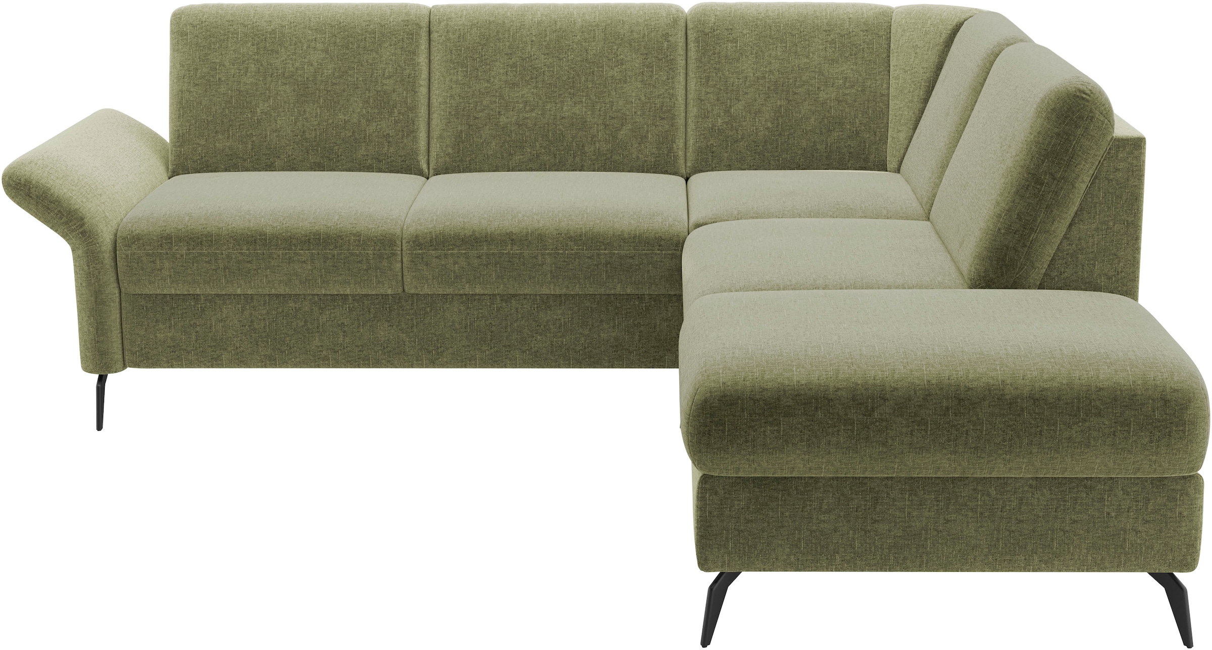 Home affaire Ecksofa »Rochelle«, optional: Armteilverstellung, klappbar, Bettkasen
