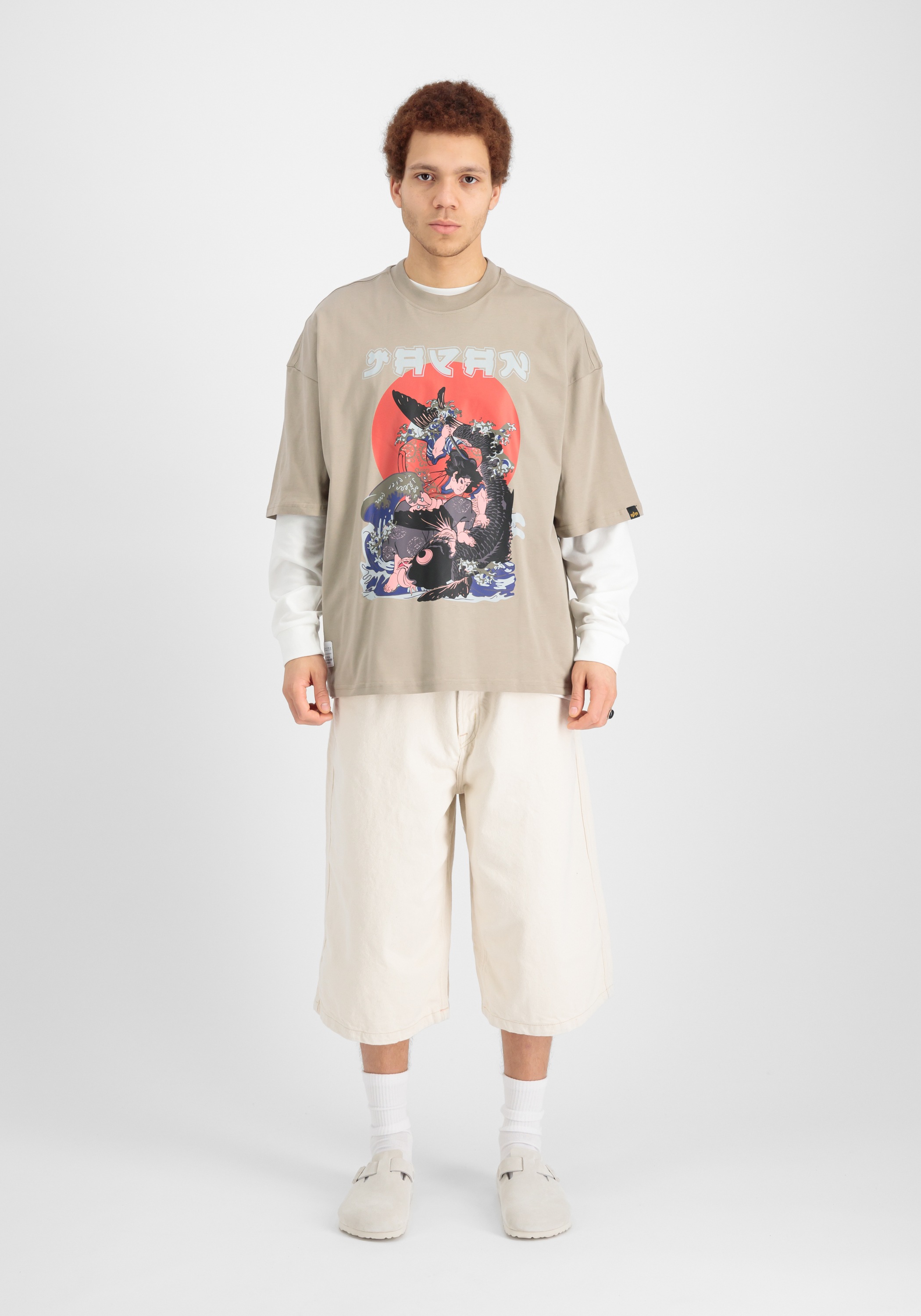 Alpha Industries T-Shirt »Alpha Industries Men - T-Shirts Japan Warrior T-Shirt«