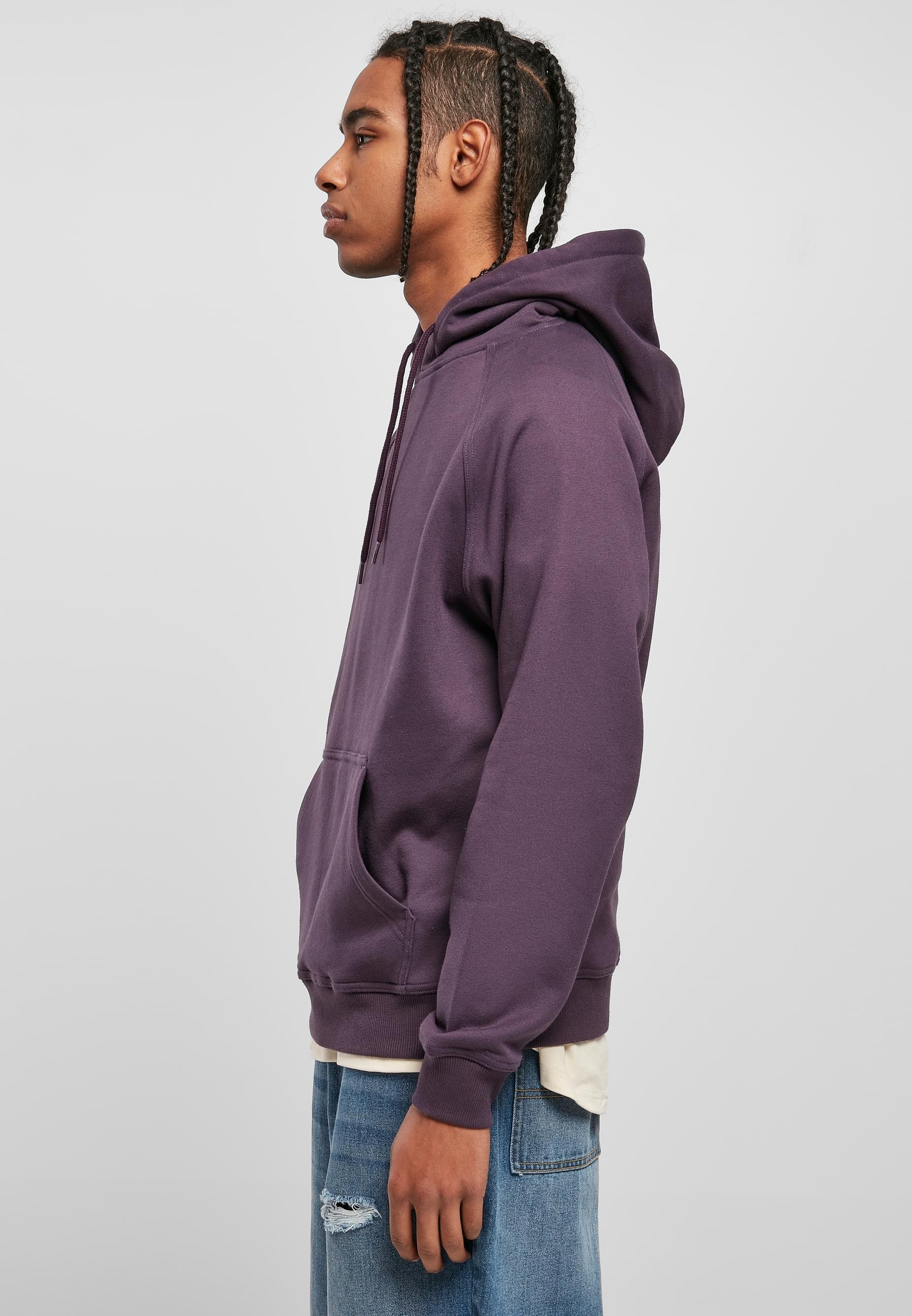 URBAN CLASSICS Sweatshirt »Urban Classics Herren Blank Hoody«, (1 tlg.)