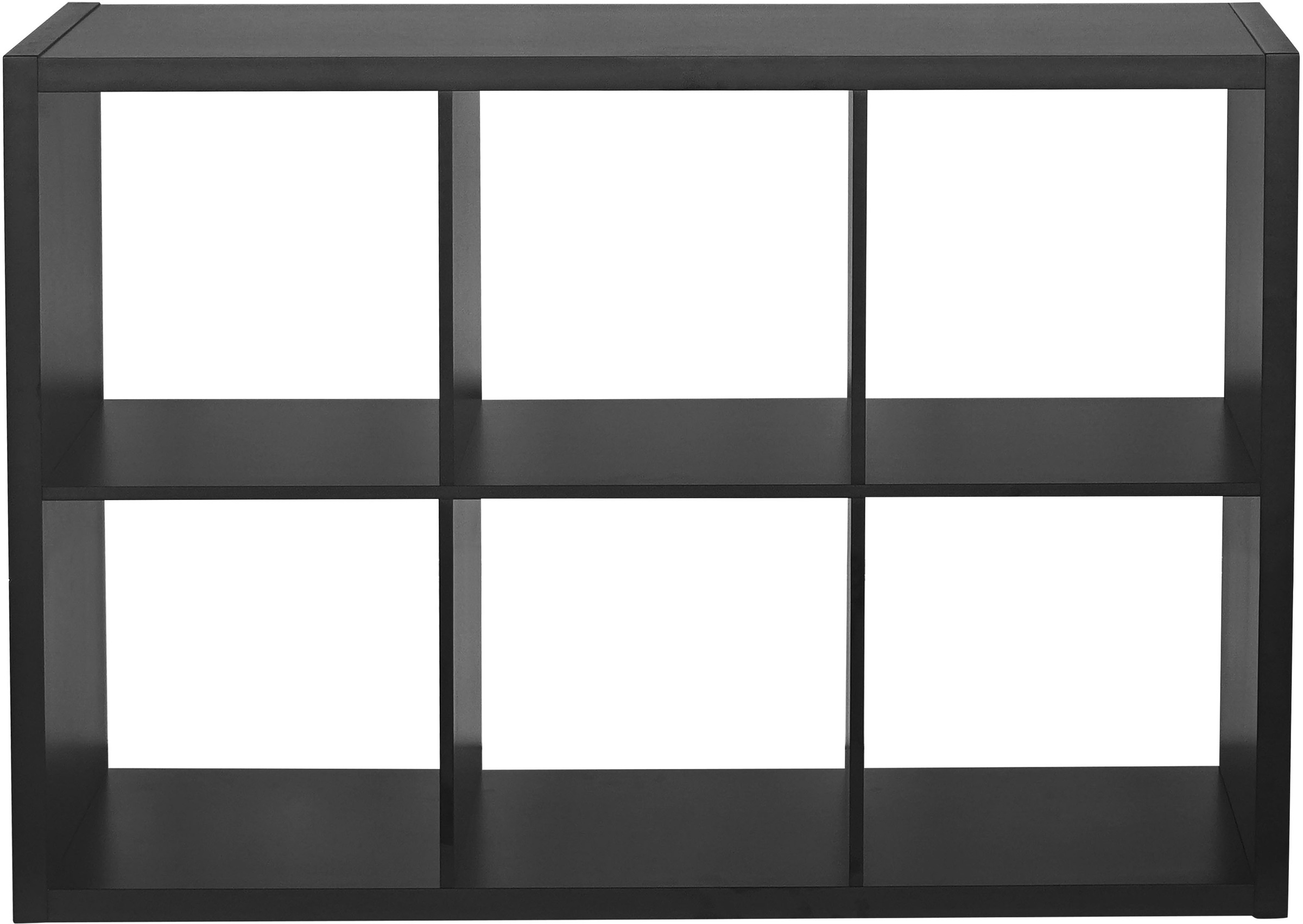 INOSIGN Bücherregal »IZOLA, Raumteiler, Aktenregal, Würfelregal,«, mit 6 oder 8 Fächern, quer und hoch stellbar, (B/T) 76x37 cm