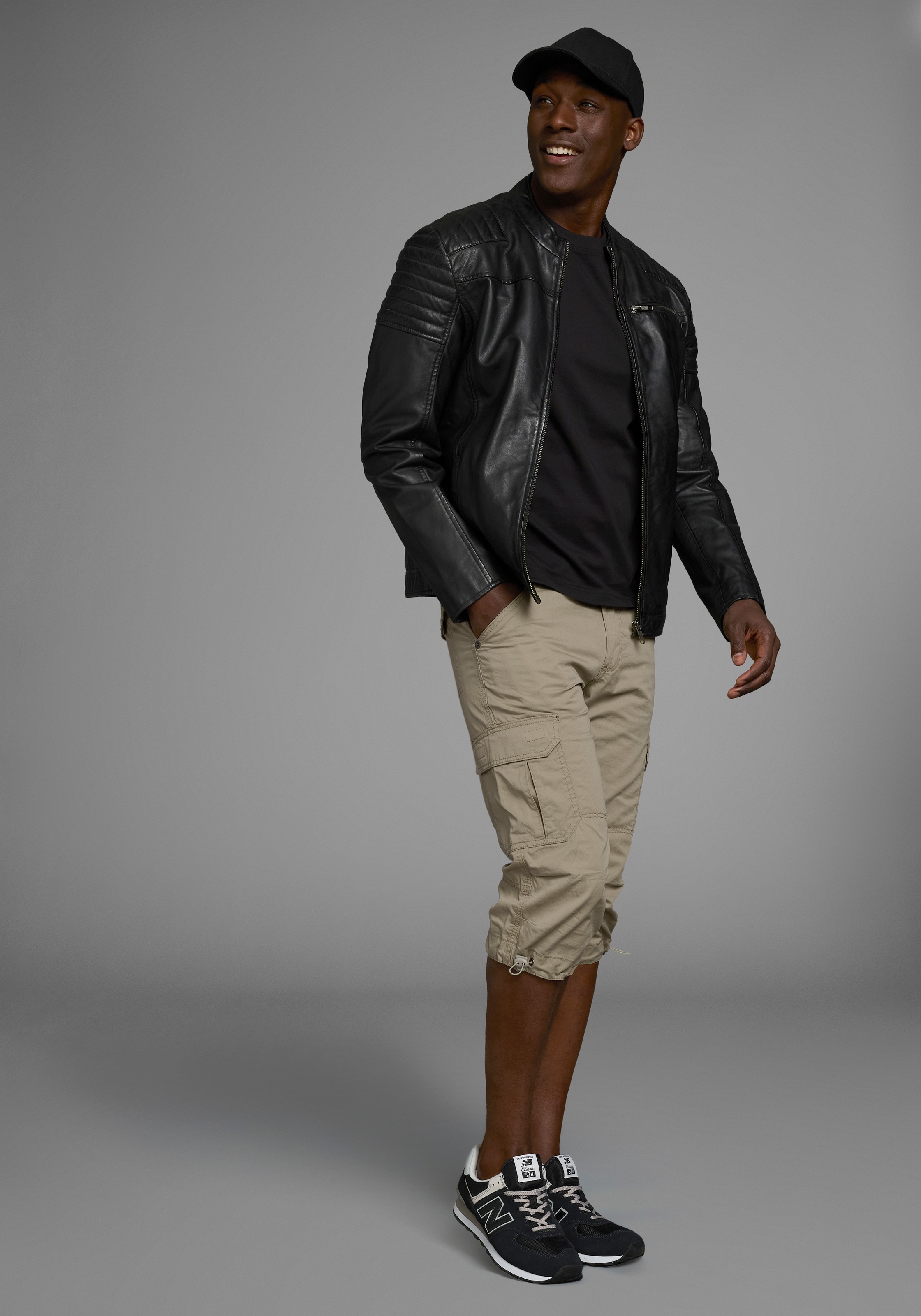 Man's World Cargo Bermuda Light Khaki 62 3