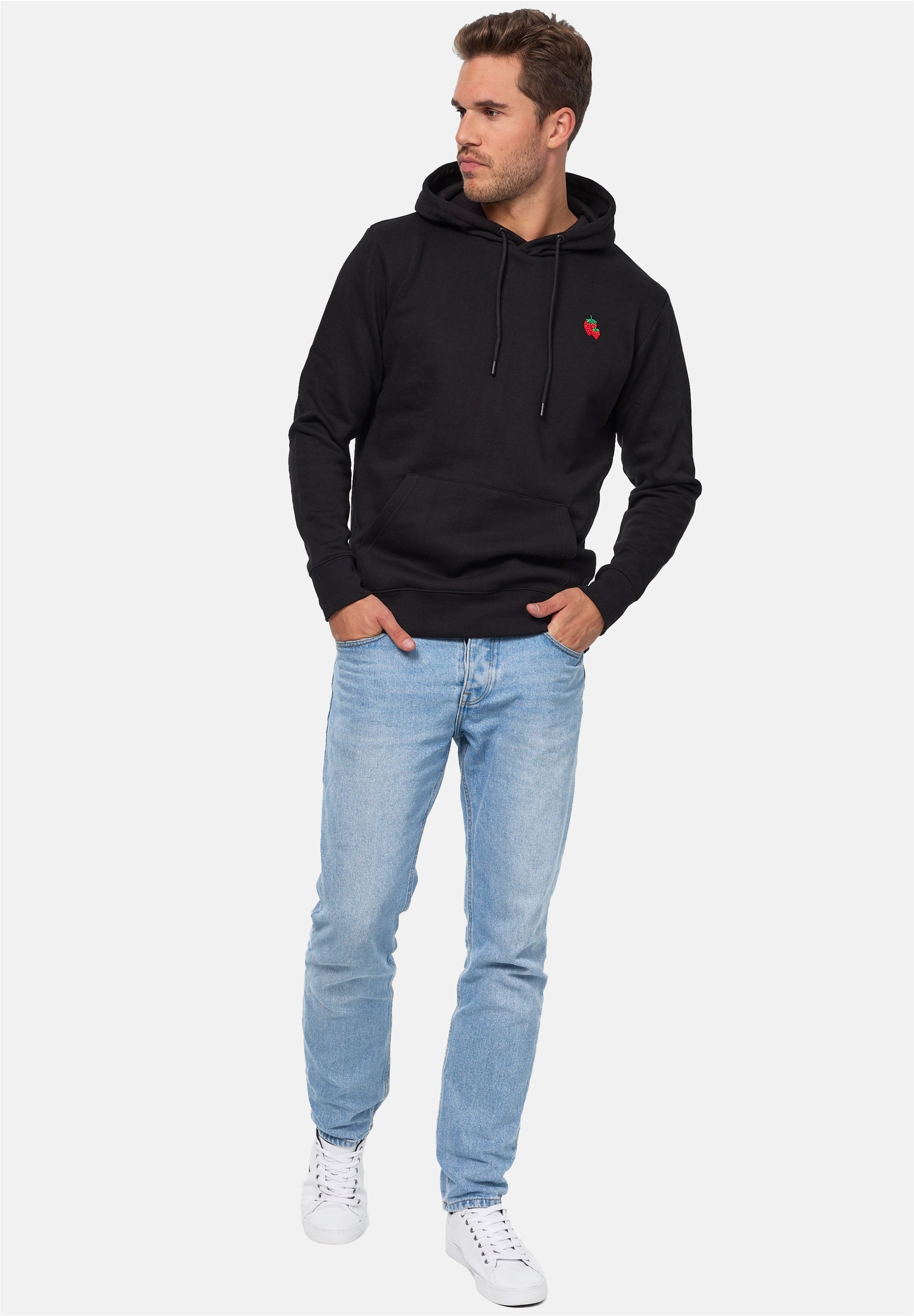 MIKON Kapuzensweatshirt, im zeitlosen Design