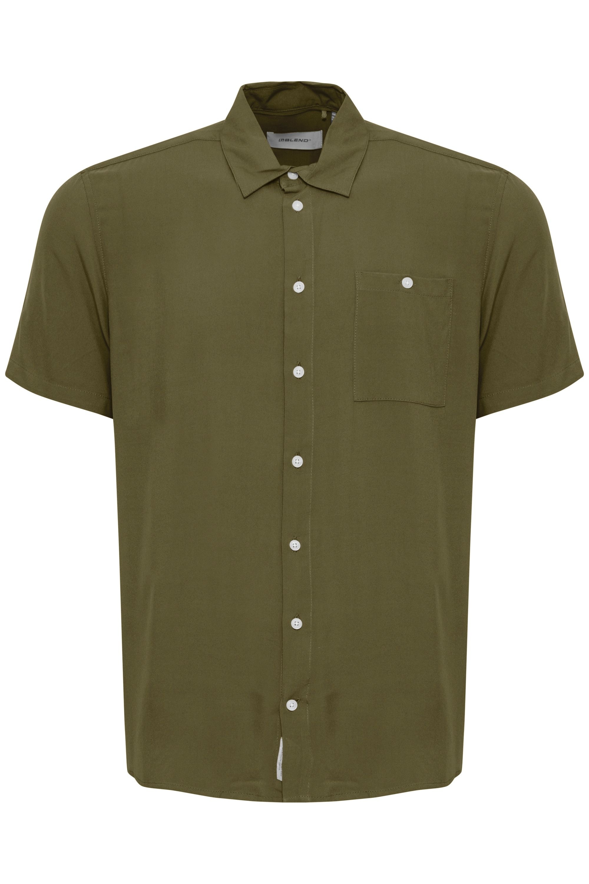 Blend Kurzarmhemd "BHShirt", Lässiges Kurzarmhemd mit Brusttasche günstig online kaufen