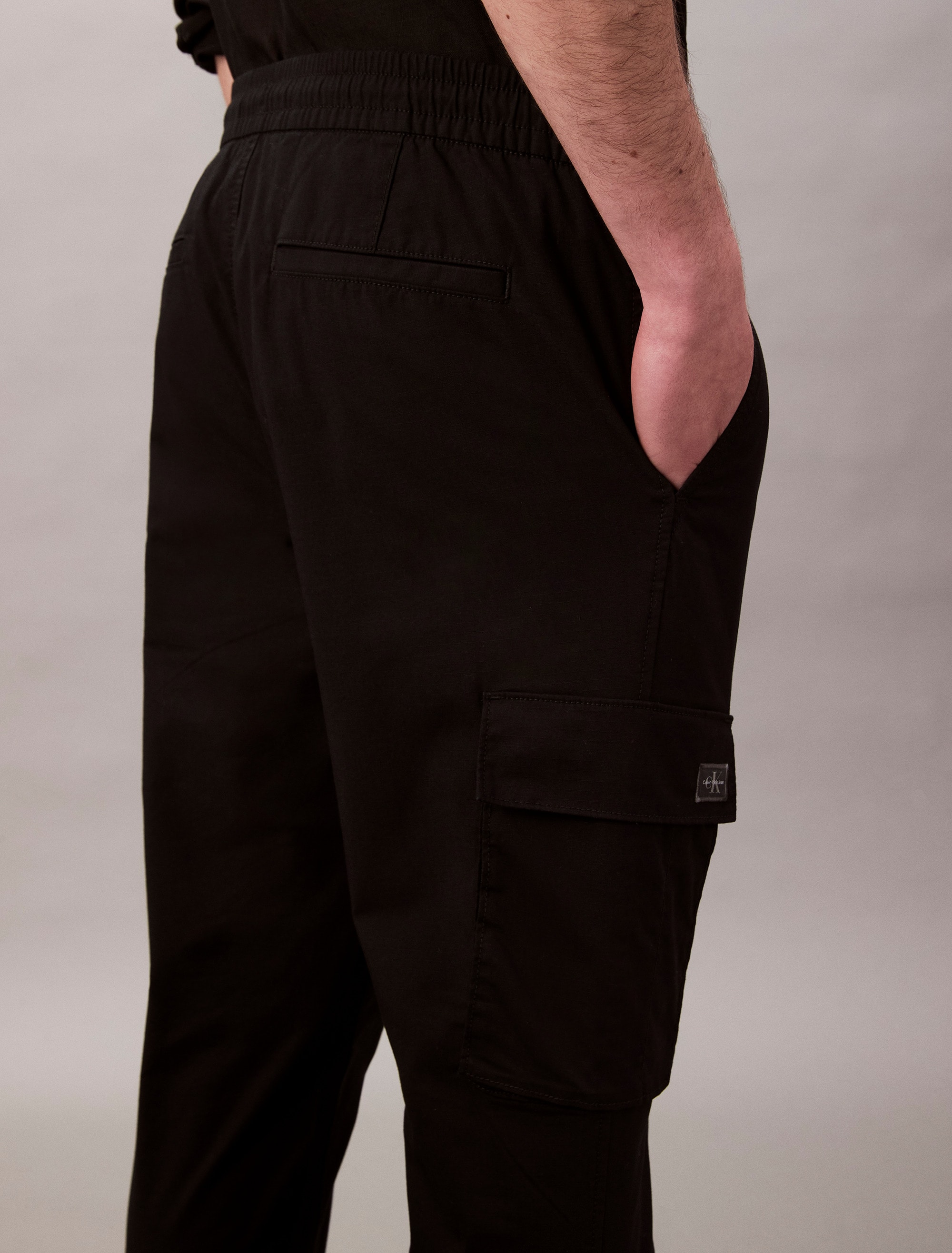 Calvin Klein Jeans Cargohose »PLL ON SKNNY CRG RPS«, Mit elastischem Bund