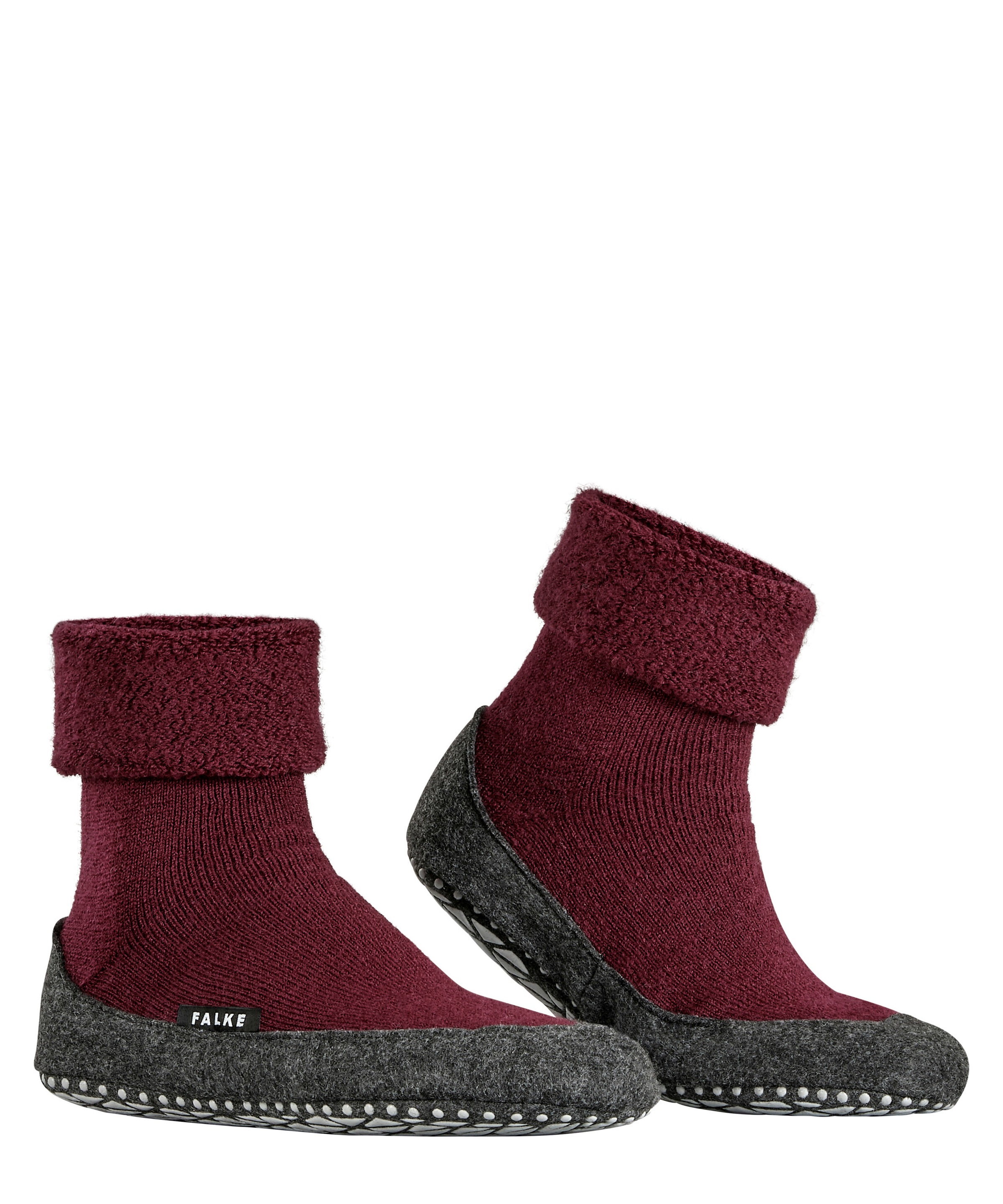 FALKE Haussocken »Cosyshoe« mit Merinowolle & rutschhemmender Sohle, atmungsaktiv