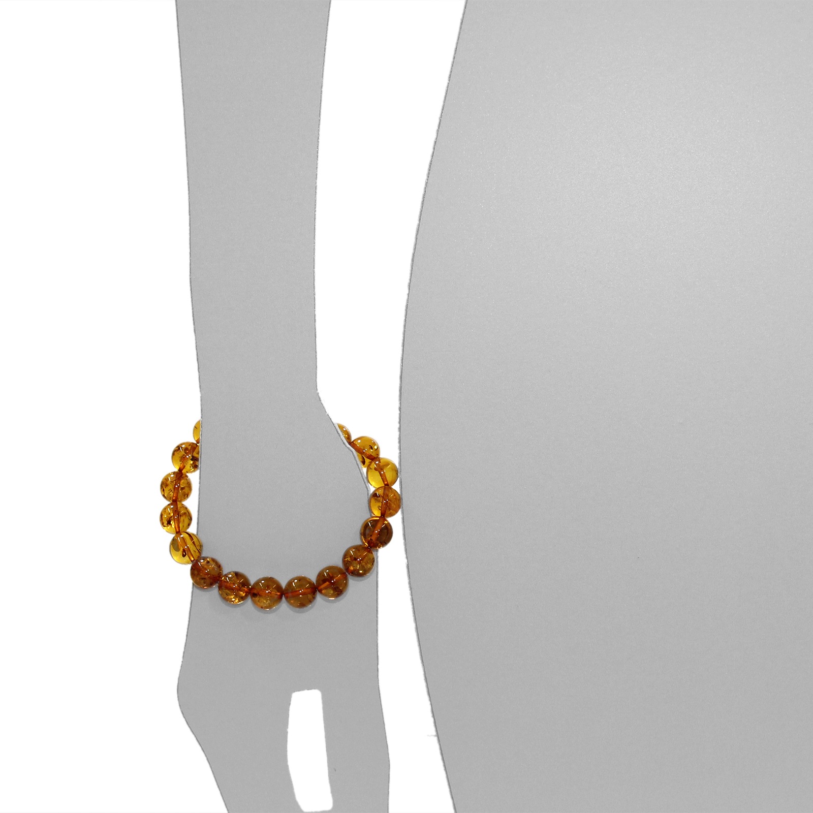 OSTSEE-SCHMUCK Armband »Ostsee-Schmuck Armband Kugel 10 mm Armband Kugel 10 mm«