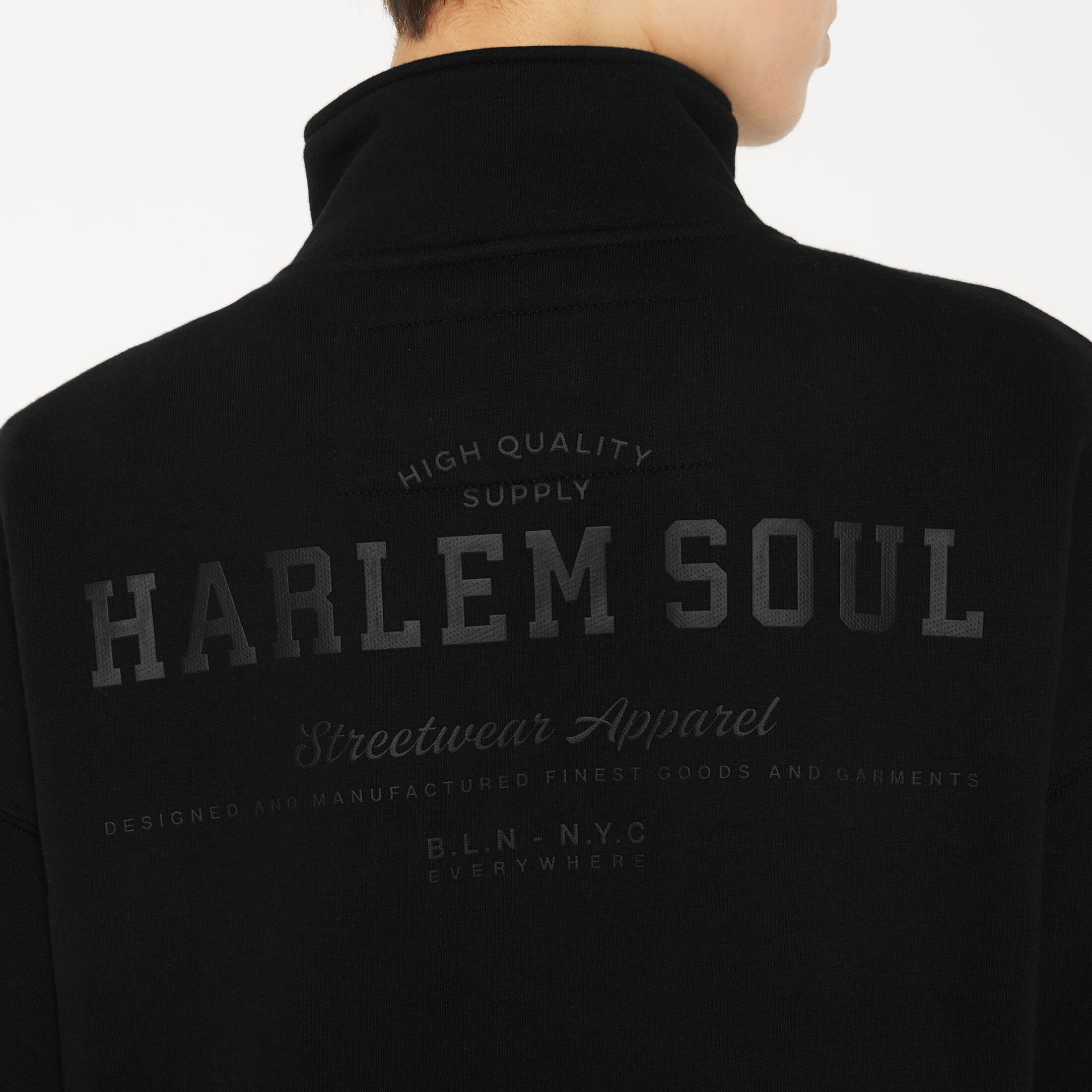 Harlem Soul Sweater, mit überschnittenen Schultern