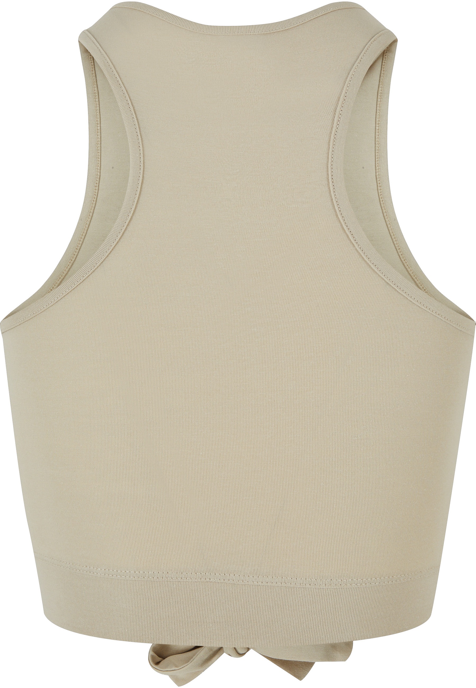 URBAN CLASSICS Tanktop "Urban Classics Damen Ladies Cropped Knot Top" 1 Stk günstig online kaufen