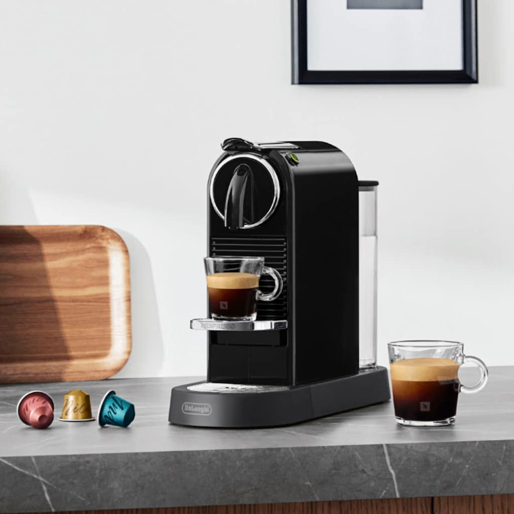 Nespresso Kapselmaschine »CITIZ EN 167.B von DeLonghi, Black«