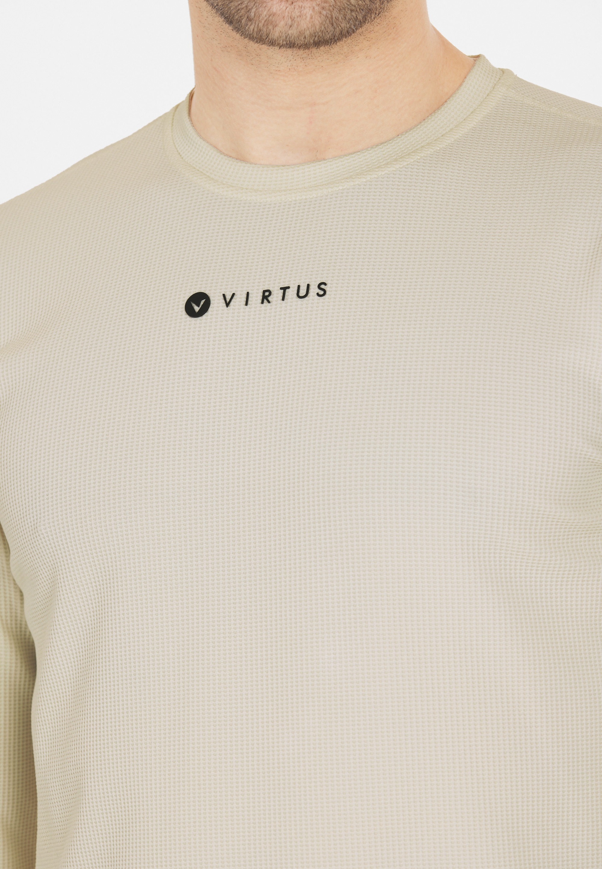 Virtus Langarmshirt »Besto«, mit Quick Dry-Technologie