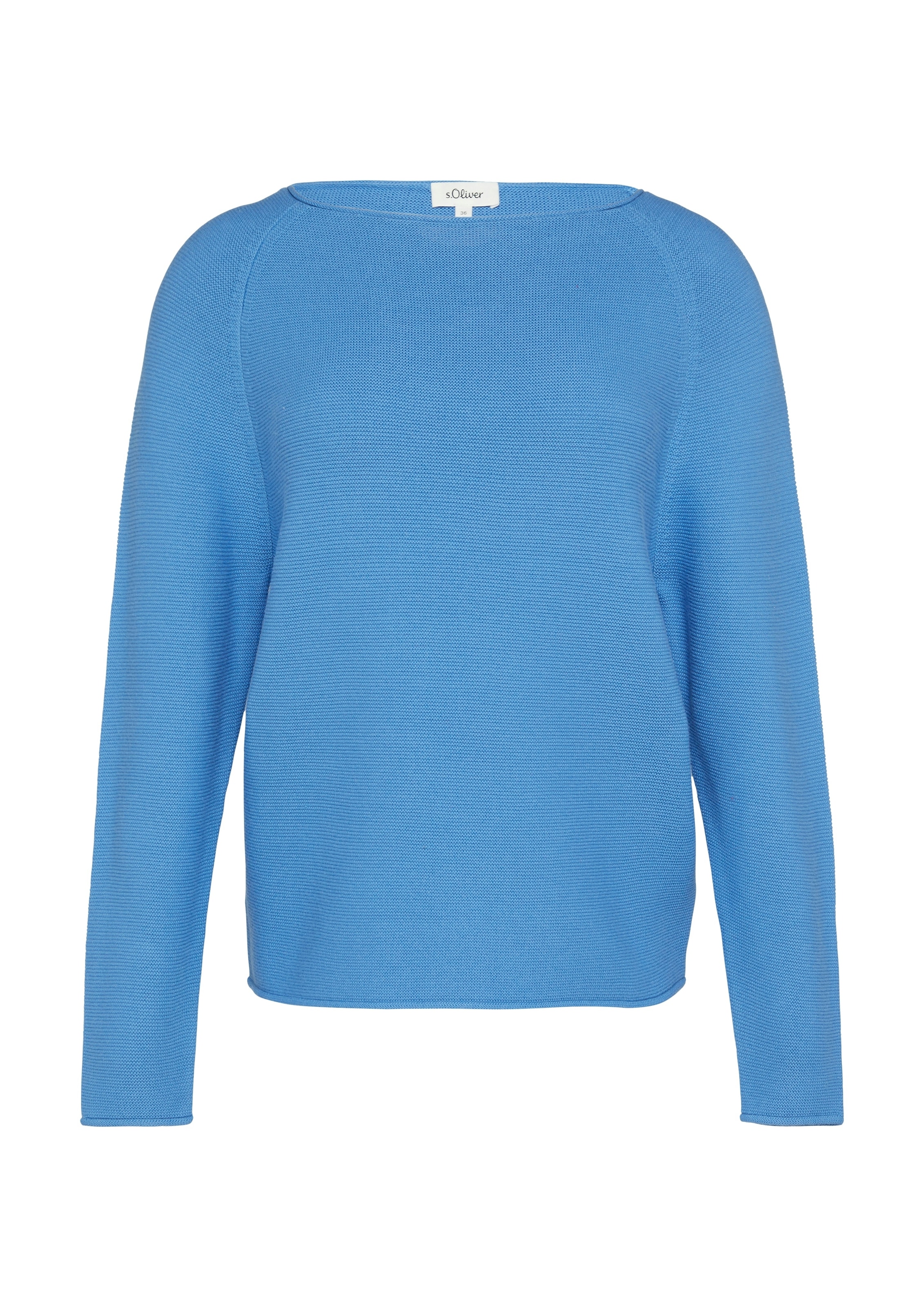 s.Oliver Strickpullover mit U-Boot Ausschnitt