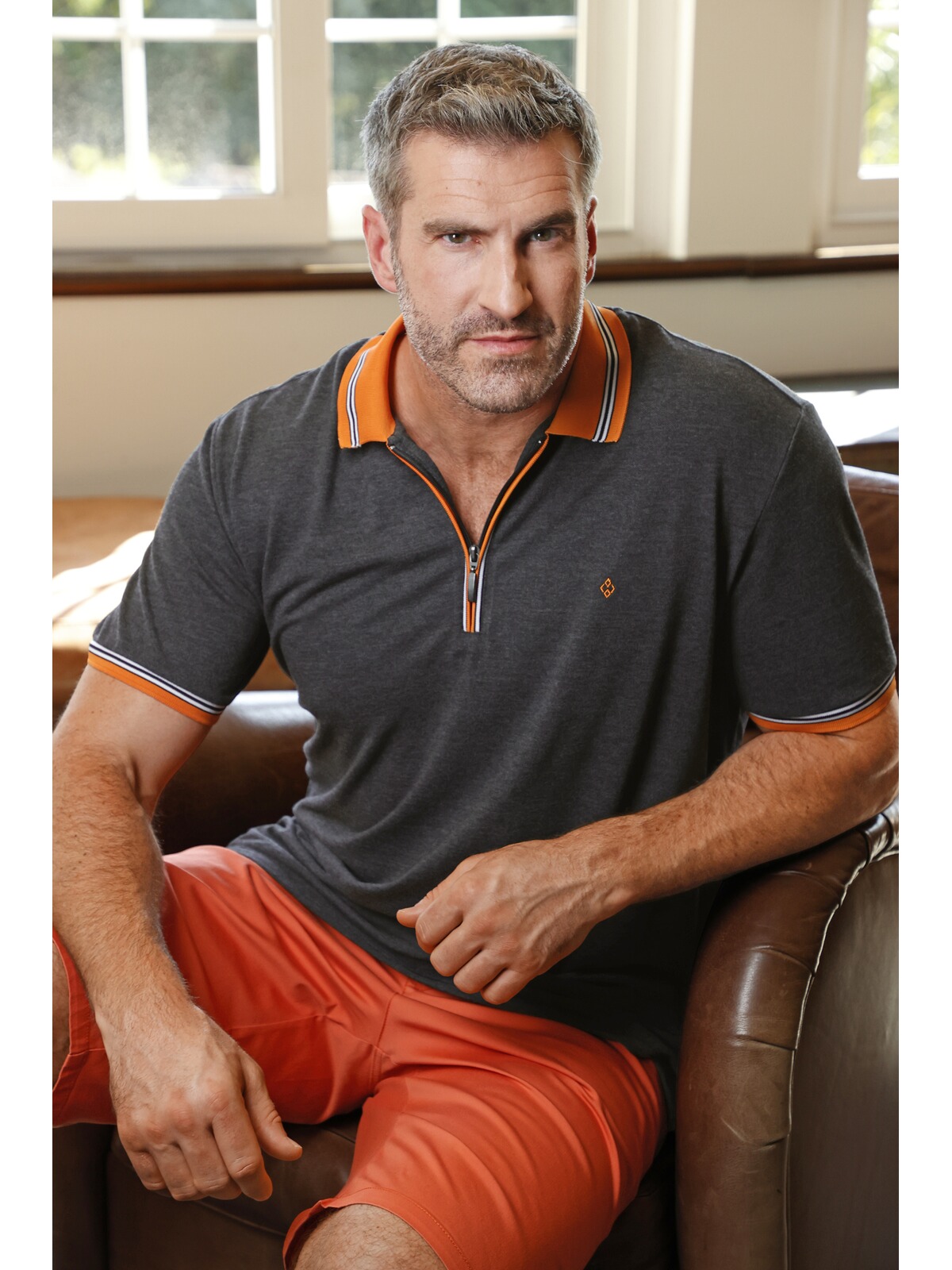 Thumbnail - Charles Colby Poloshirt "Poloshirt EARL PAT"