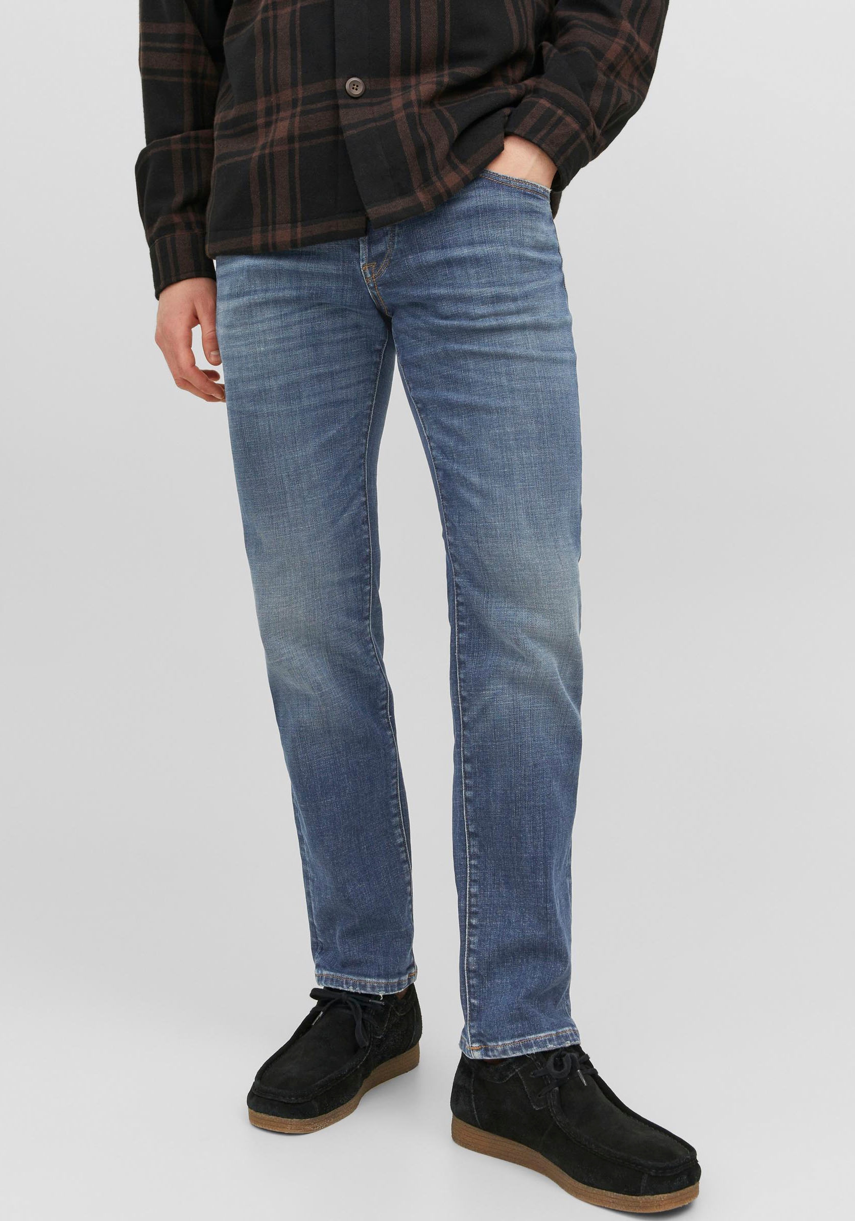 Jack & Jones Slim-fit-Jeans "JJITIM JJDAVIS JJ 074 NOOS" günstig online kaufen