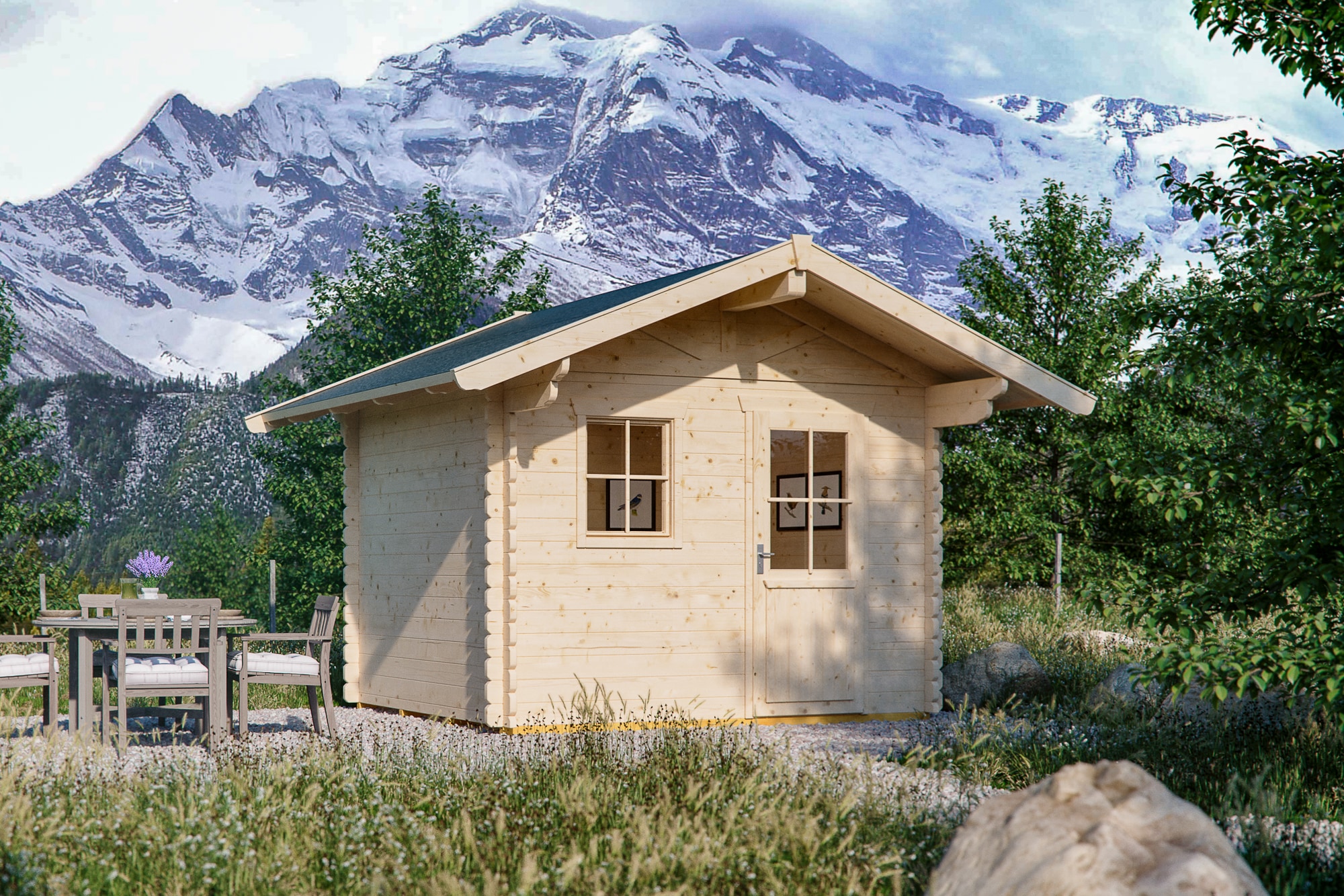 Skanholz Gartenhaus »Arosa 2«