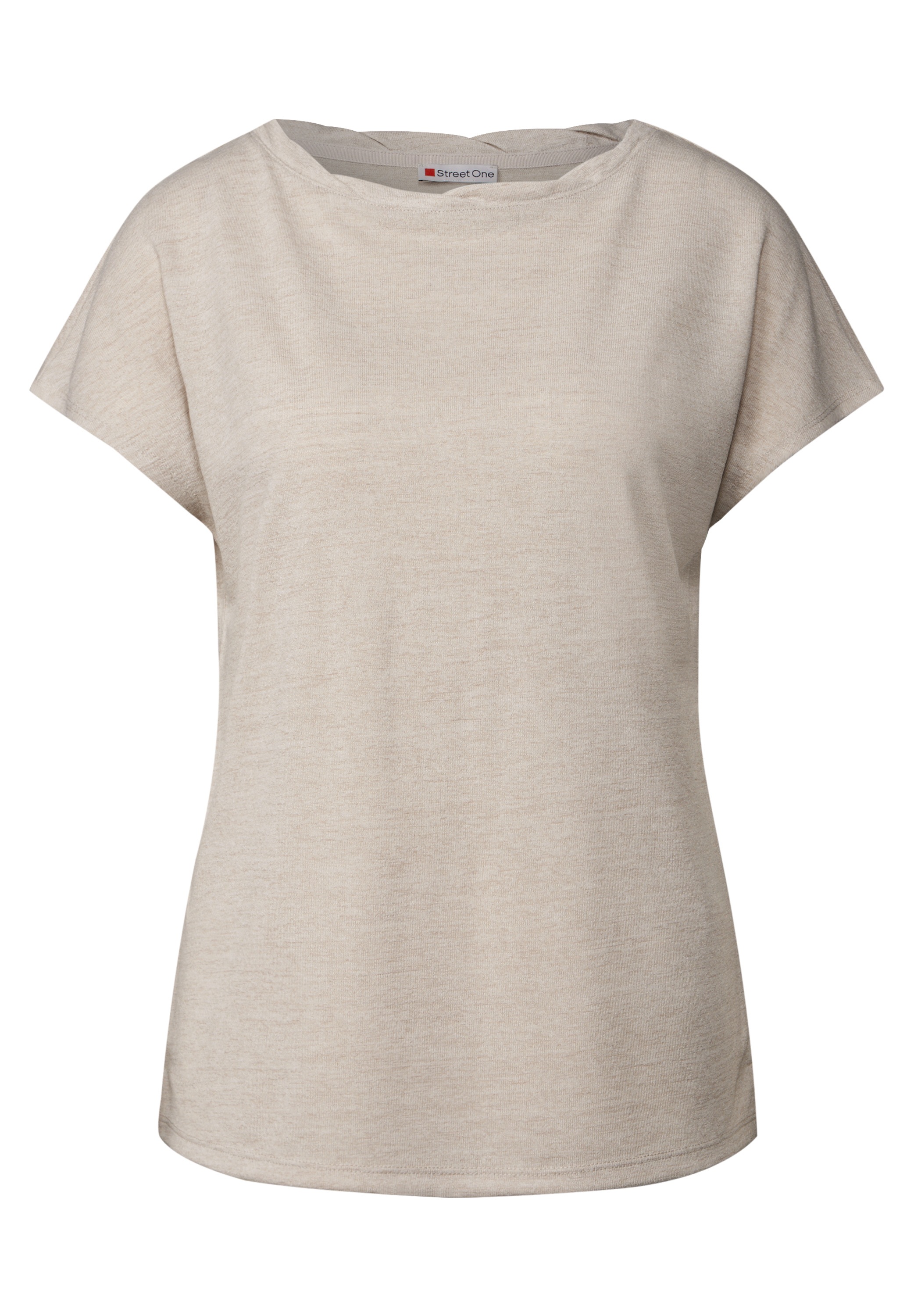 STREET ONE T-Shirt, mit U-Boot-Ausschnitt