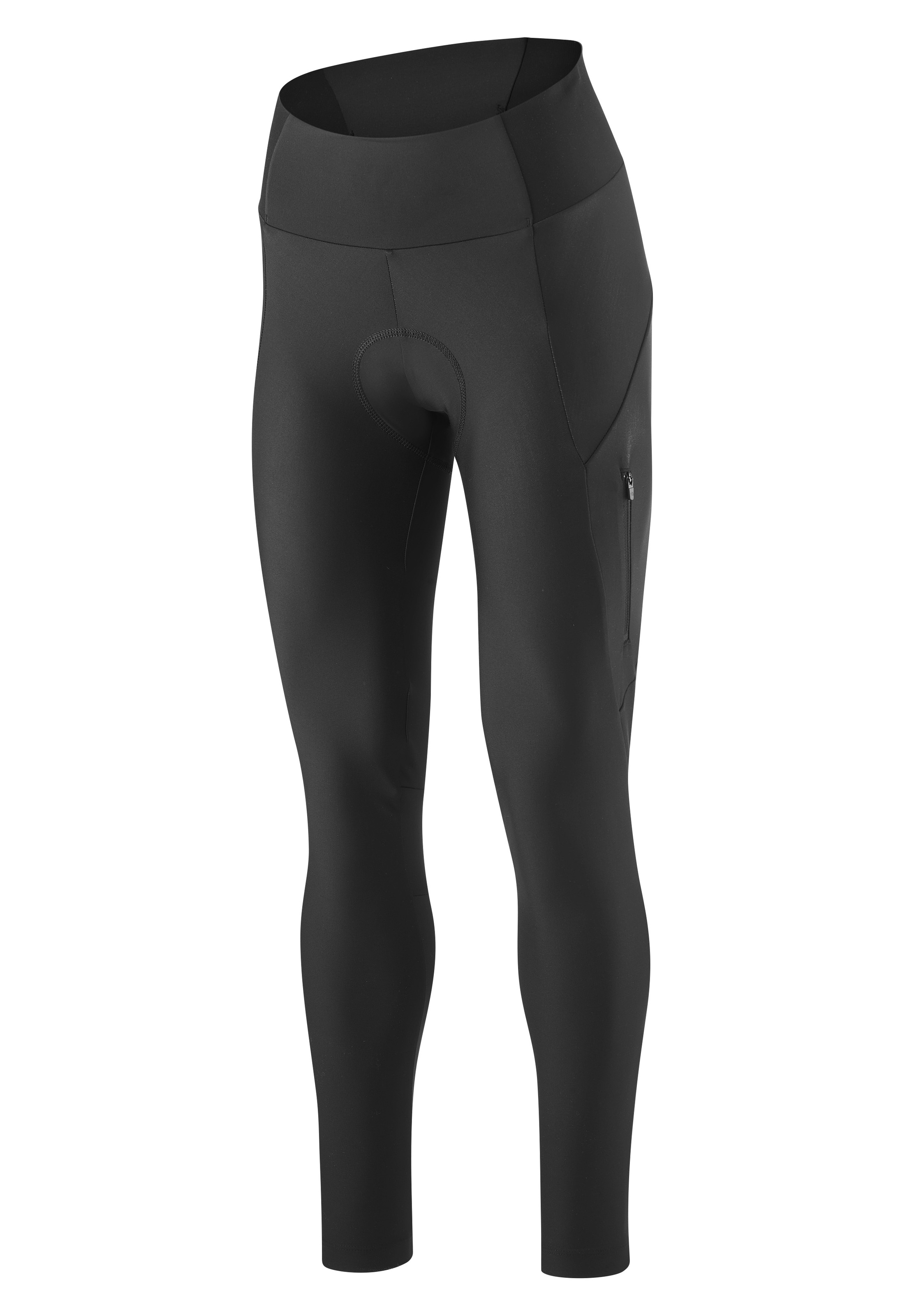 Thumbnail - Gonso Fahrradhose "Essential Tight Cargo SC W", Damen Radhose lang mit Sitzpolster, Radlerhose mit Taschen, Tight Fit