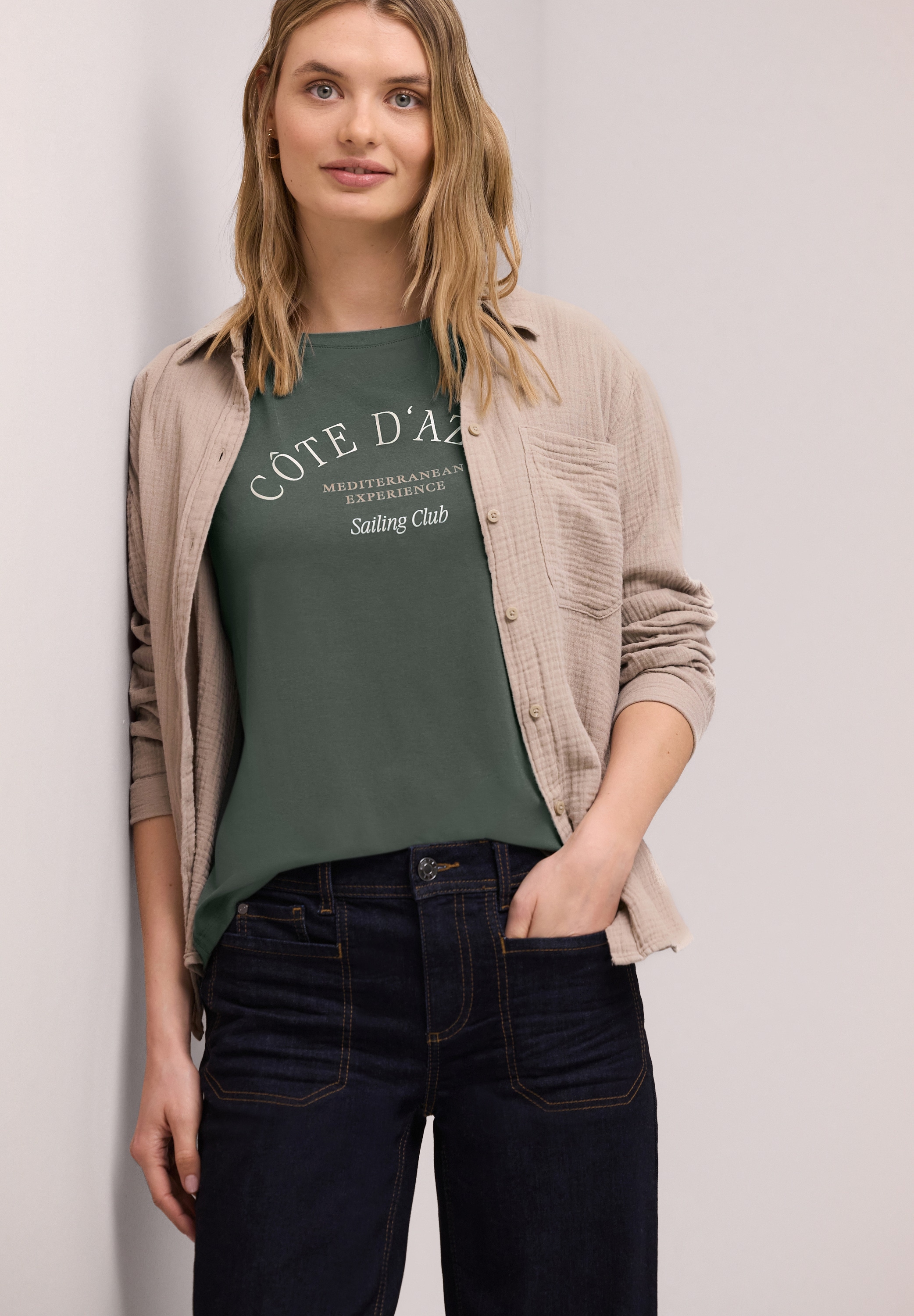 STREET ONE T-Shirt Rundhalsausschnitt