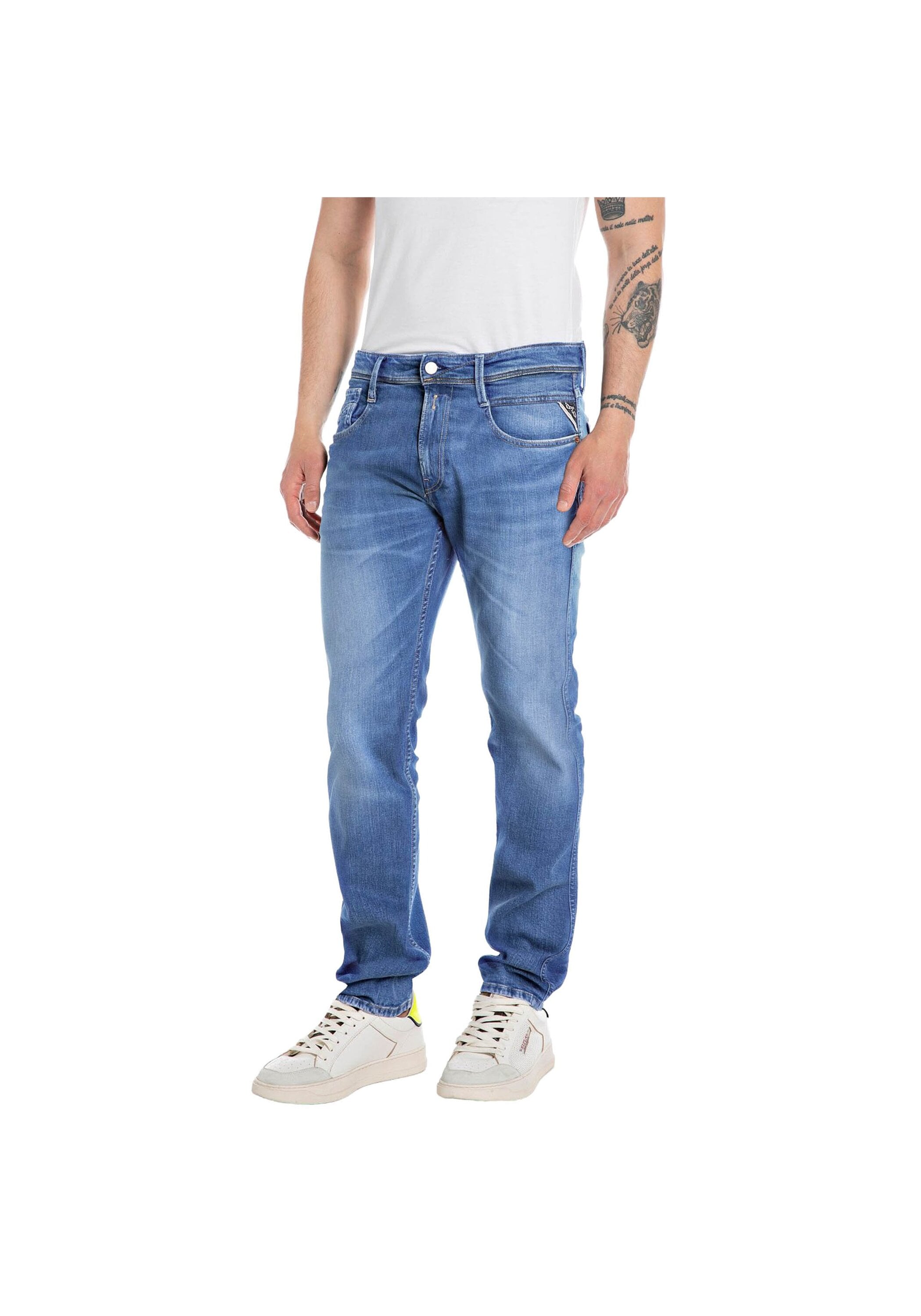Replay Skinny-fit-Jeans "Jeans Hyperflex ANBASS 1er Pack" 1