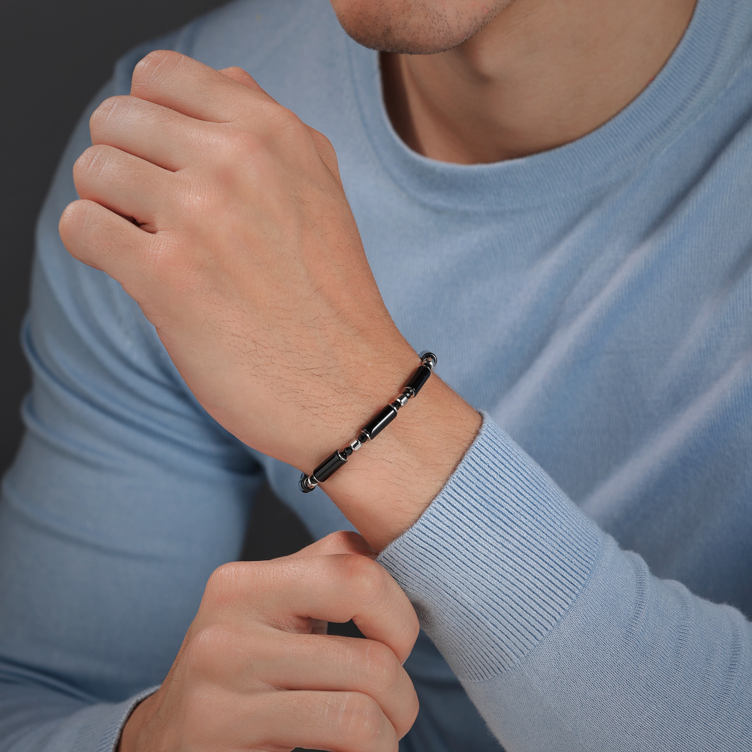 Police Armband »Silo« mit Kristallstein (synth.)
