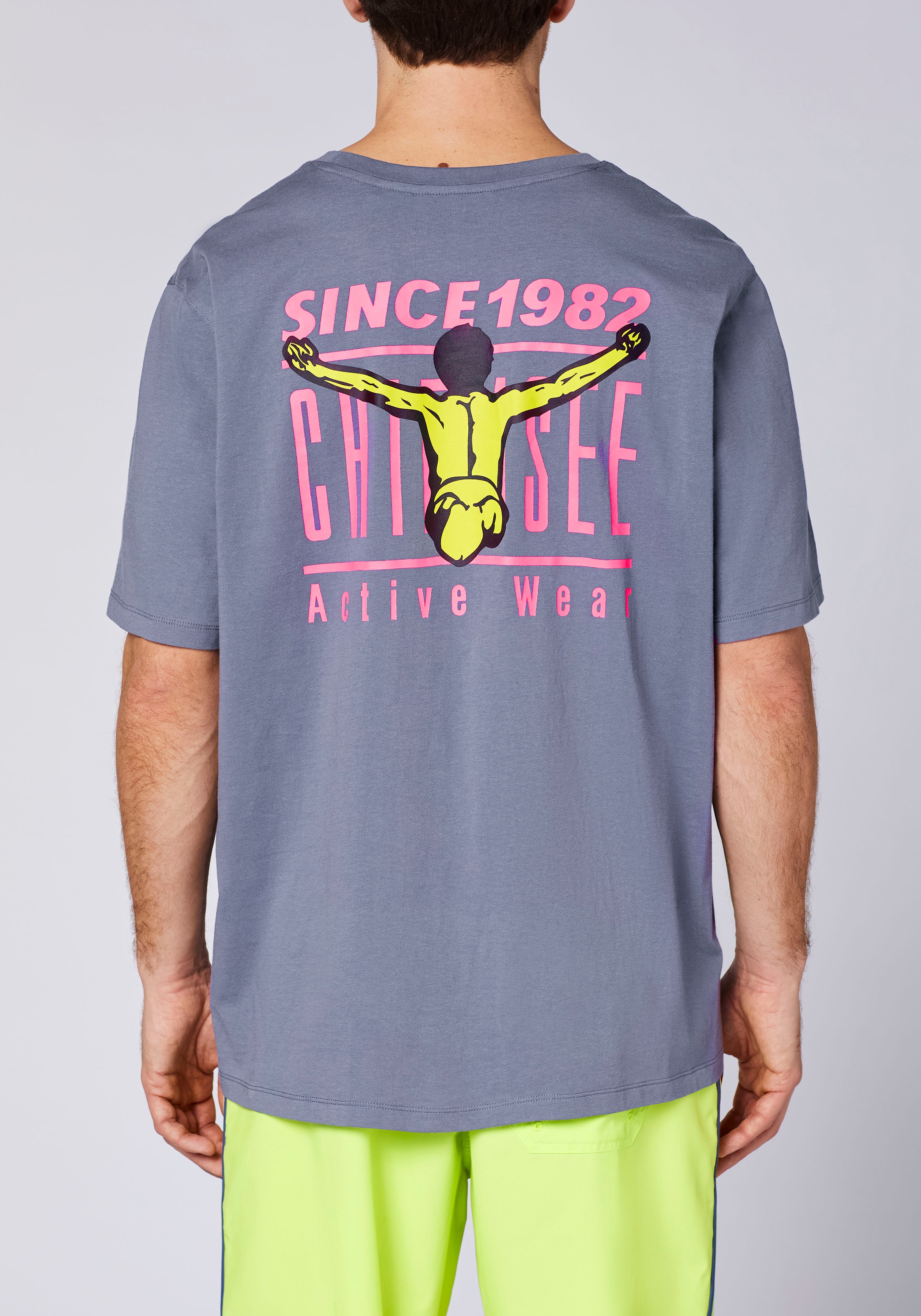 CHIEMSEE Print-Shirt Women's S Gray 6