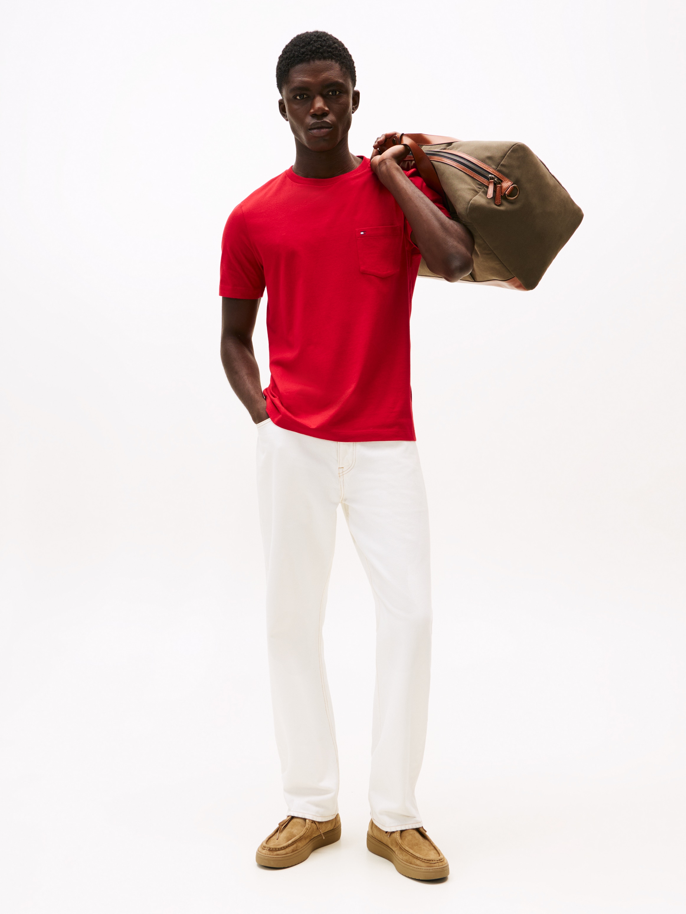 Tommy Hilfiger T-Shirt »ESSENTIAL SOLID POCKET TEE«