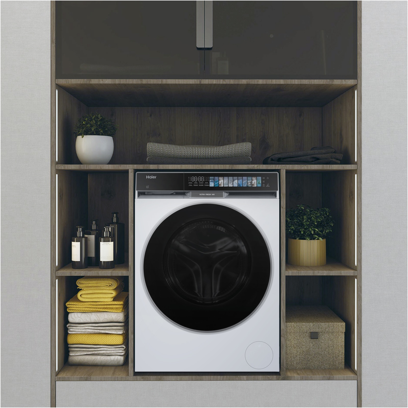 Haier Waschmaschine G9 Serie »HW130-B14687U1« 13 kg 1400 U/min UltraFresh: Hält die Wäsche bis zu 12 Std. frisch