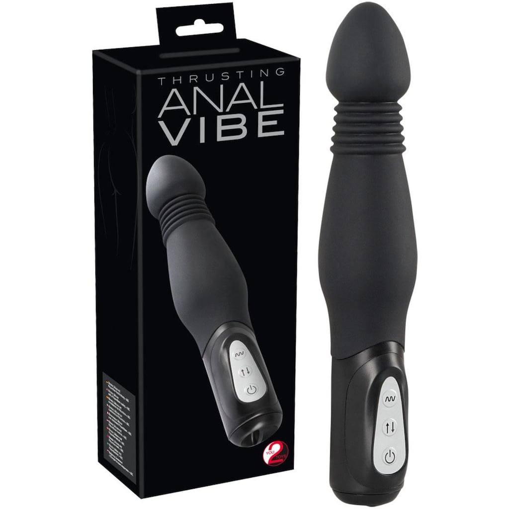 You2Toys Analvibrator »Thrusting Anal Vibe«