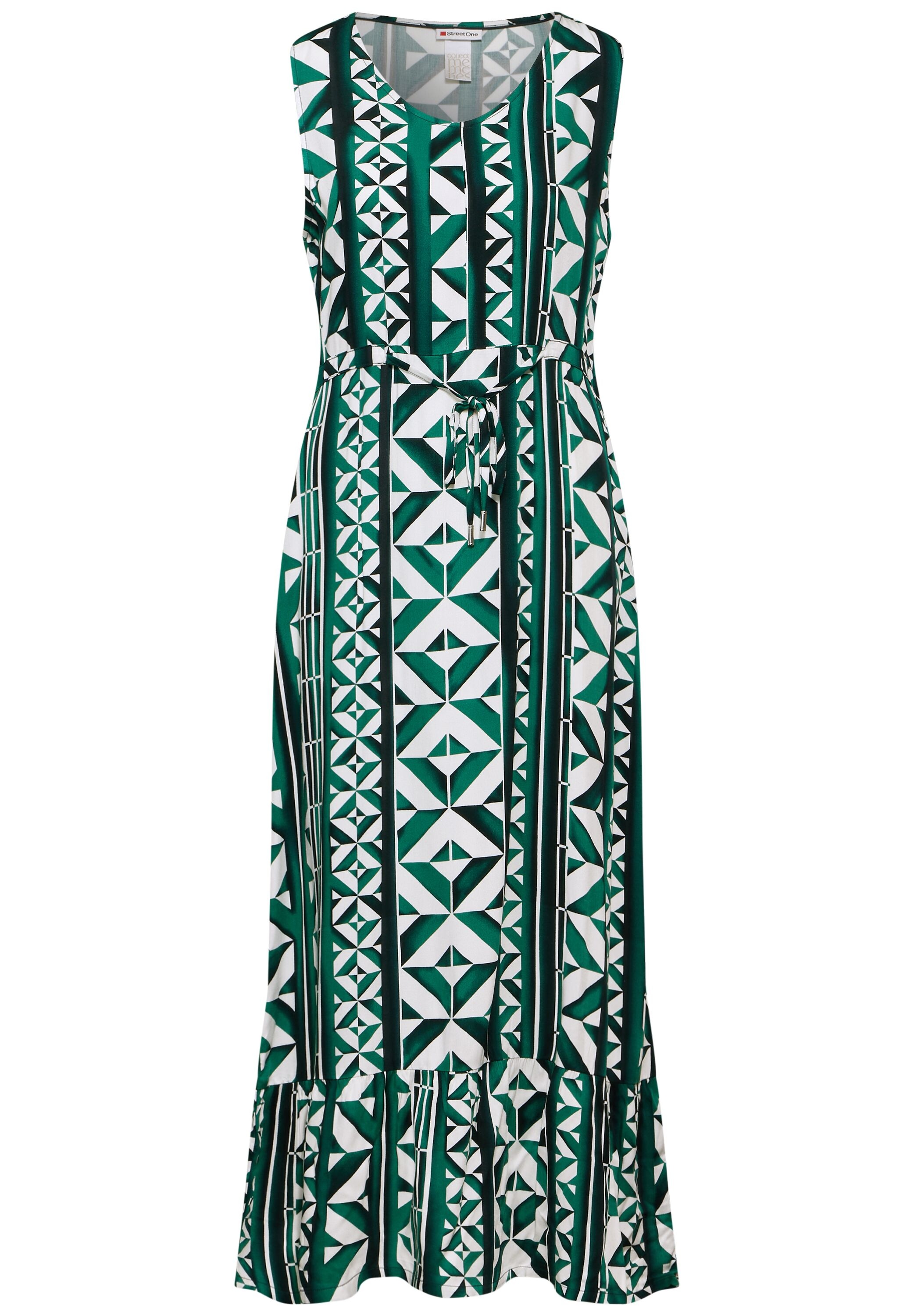 STREET ONE Maxikleid, mit Tunnelzug an der Taille