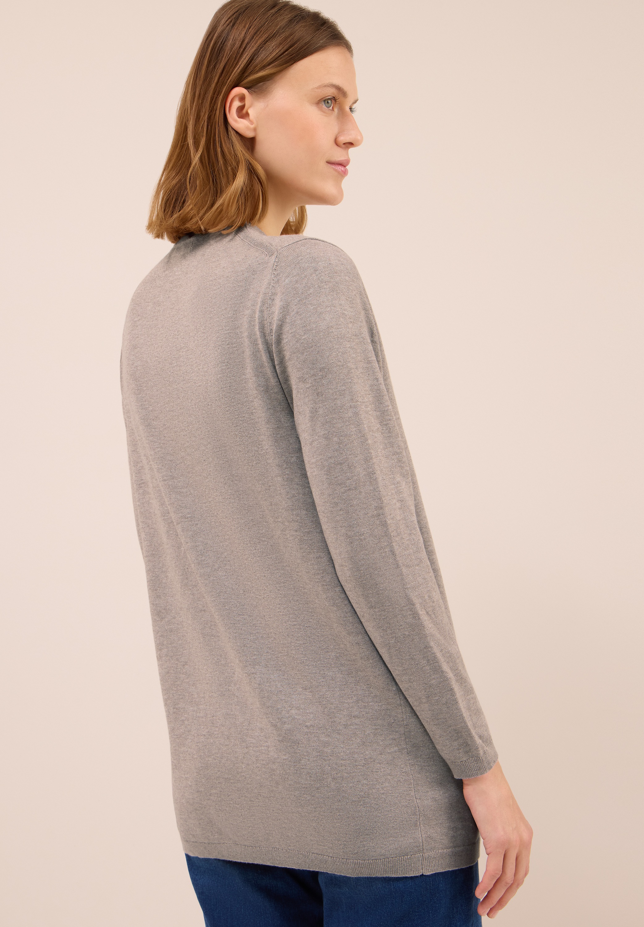 Cecil Longstrickjacke, softe Baumwollmischung