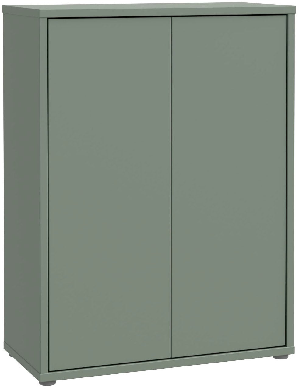 FORTE Schuhschrank "Alice Springs, Schuhschrank, Platz für 15 Paar Schuhe, 2 Türen" B/H/T 74,5/99,1/34,9 cm, Stauraumschrank, Mehrzweckschrank, grifflose Front, Push to open