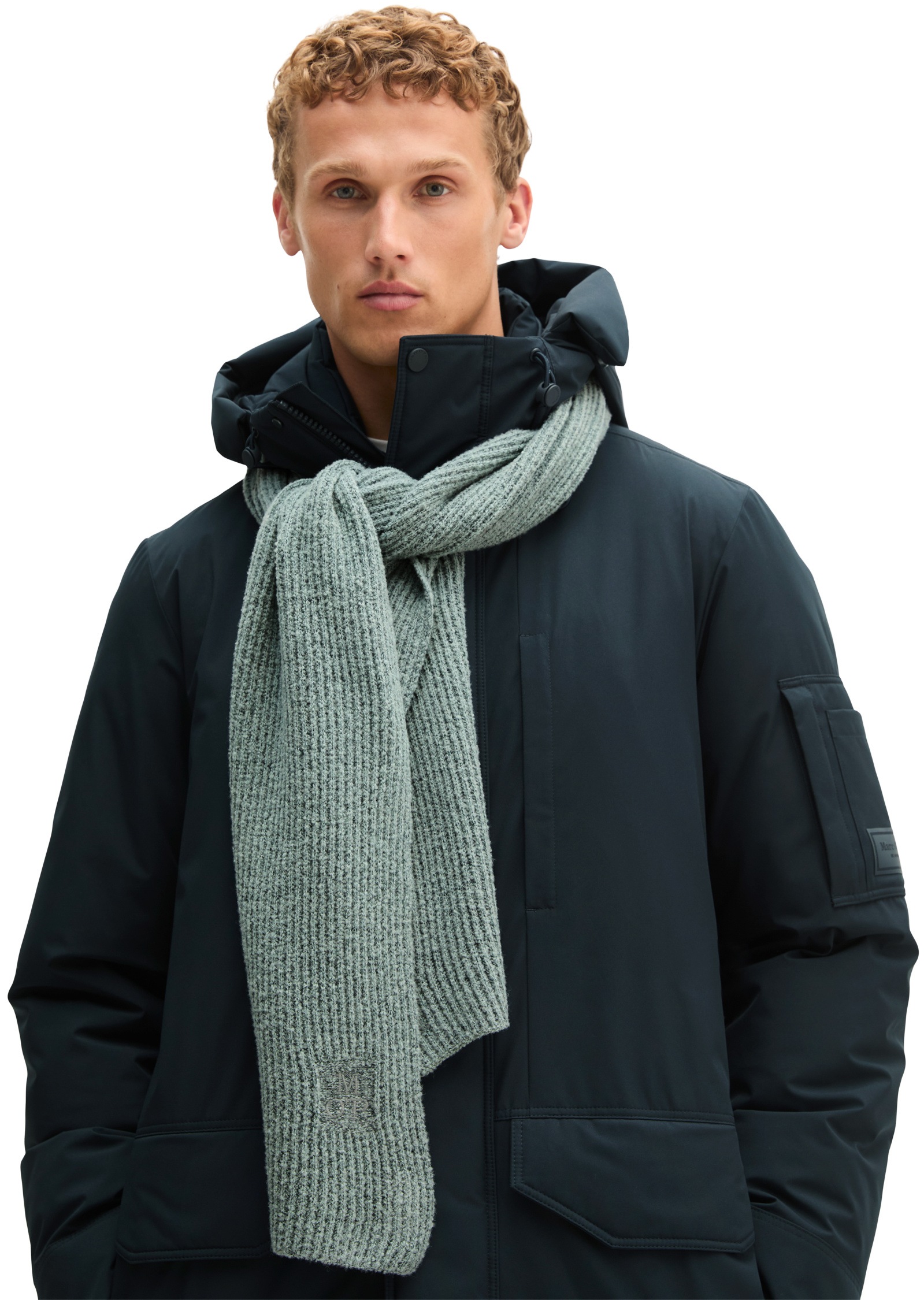Marc O'Polo Strickschal »aus weichem Schurwoll-Mix«