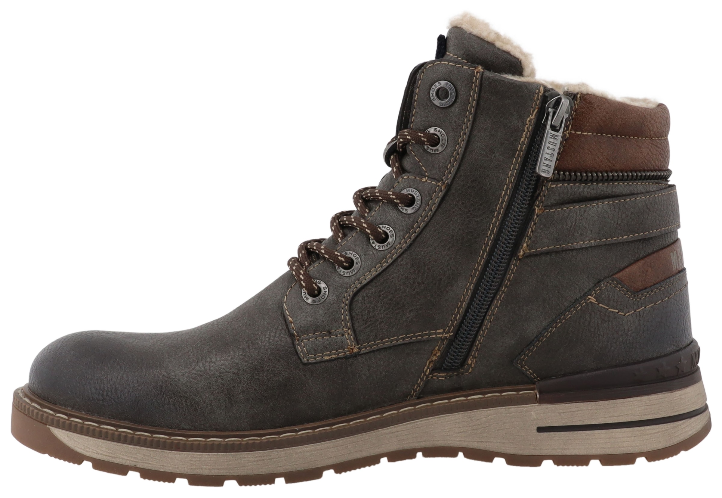 Mustang Shoes Winterboots »Maril«  Workerboots, Schnürboots mit TEX-Ausstattung