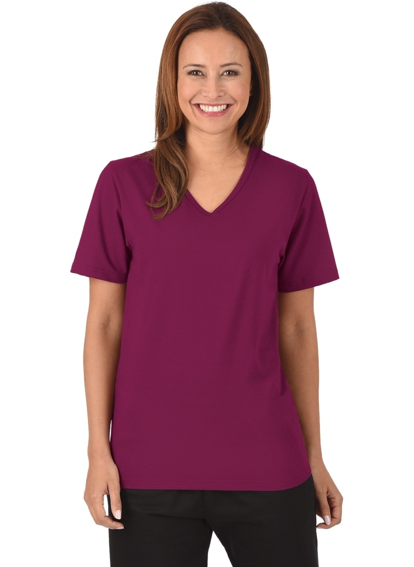 Trigema T-Shirt »TRIGEMA für (kbA)« Bio-Baumwolle V-Shirt | kaufen 100% aus BAUR