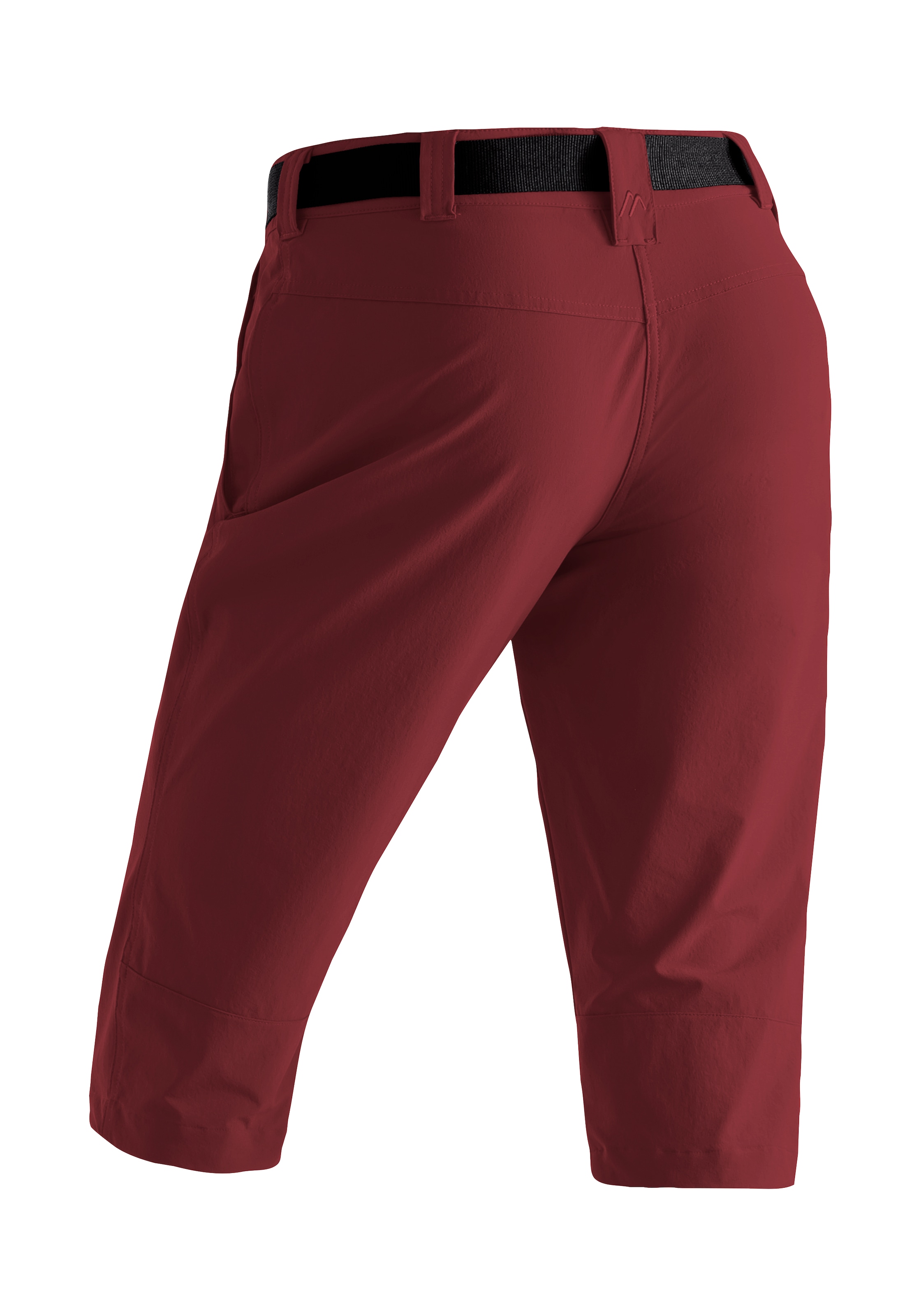 Maier Sports Caprihose »Inara slim 3/4« Bund mit Gürtel | BAUR