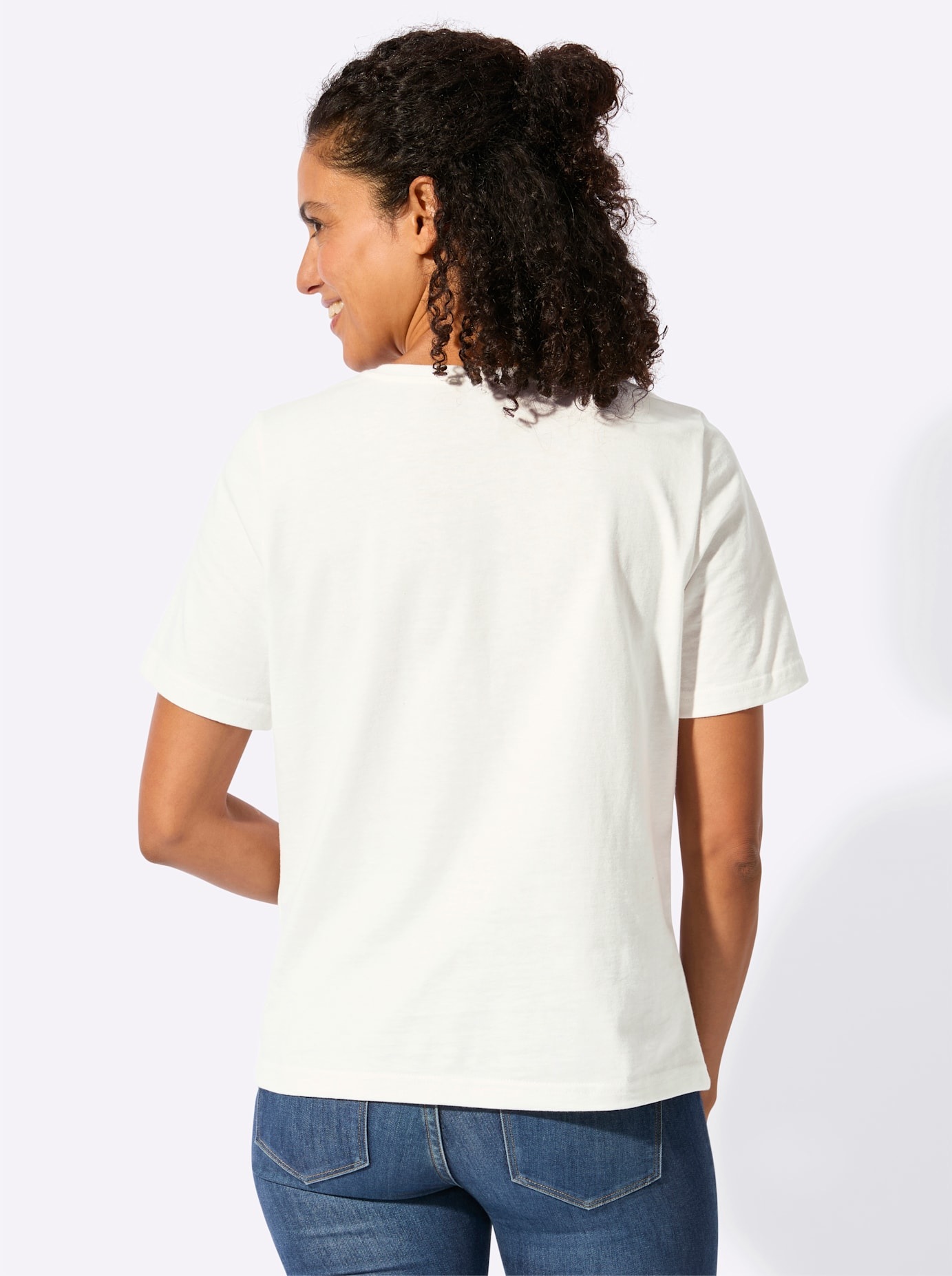 Inspirationen Rundhalsshirt "Kurzarm-Shirt", 1 tlg. günstig online kaufen